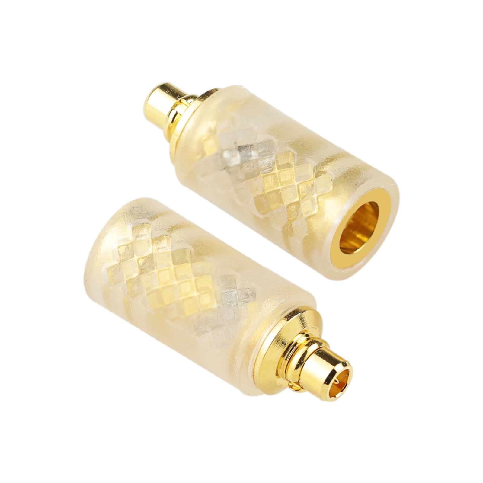 okcsc IE300 (イヤホン側) to Pentaconn EAR(リケーブル側)  コネクター 金メッキプラグ  音質劣化なし線材テスト作業用 ミニタイプ  IE200/IE300/IE60O/IE900/AKG N5005/N30/N40/SE215/SE315/SE425/S535..etcに対応