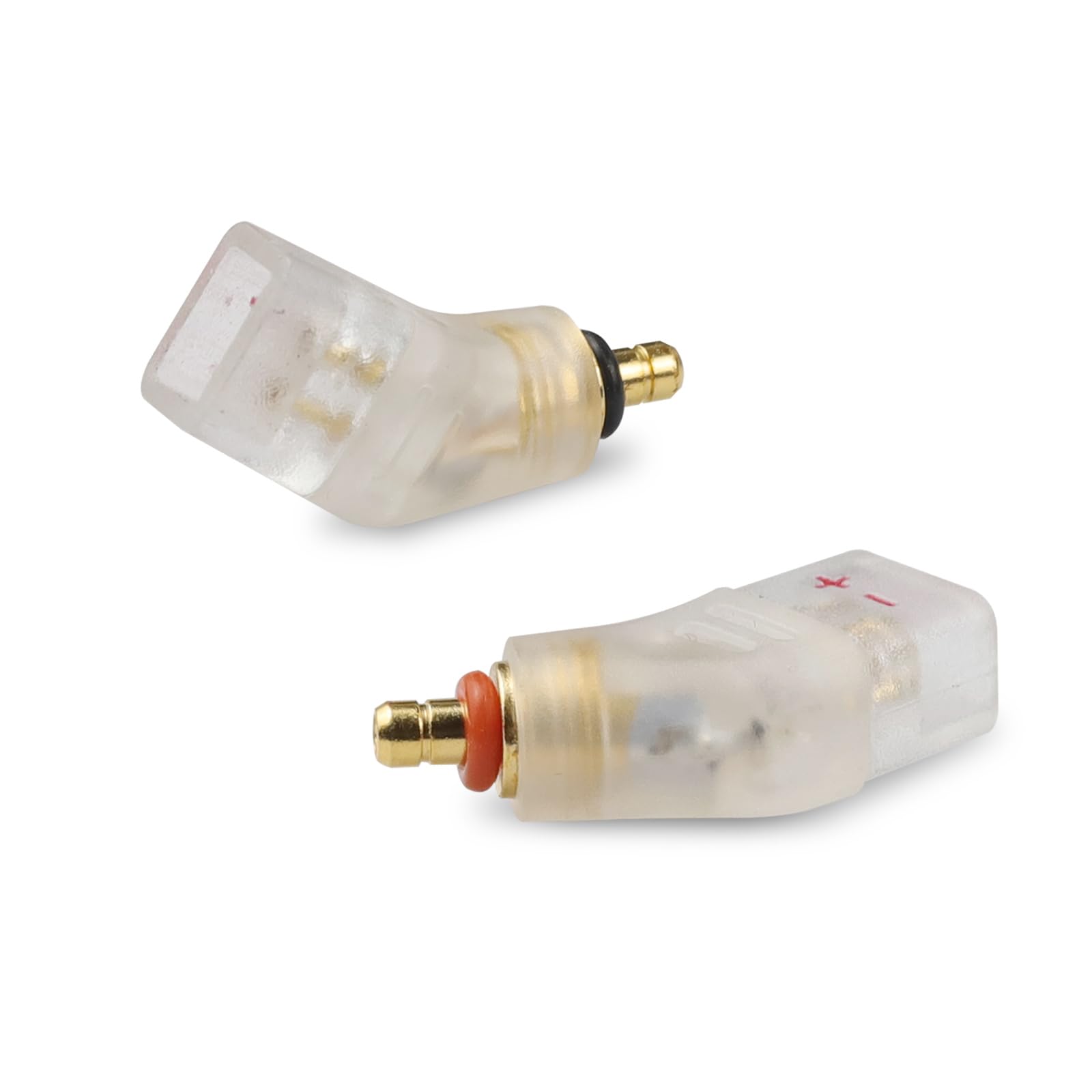 okcsc IPX-0.78mm IPX-MMCX 変換コネクター コネクターキット Westone用 Pro Xシリーズ（オス） - 2Pin/MMCXコネクタ（メス） Pro X10 Pro X20 Pro X30 Pro X50に適合する 2個セット