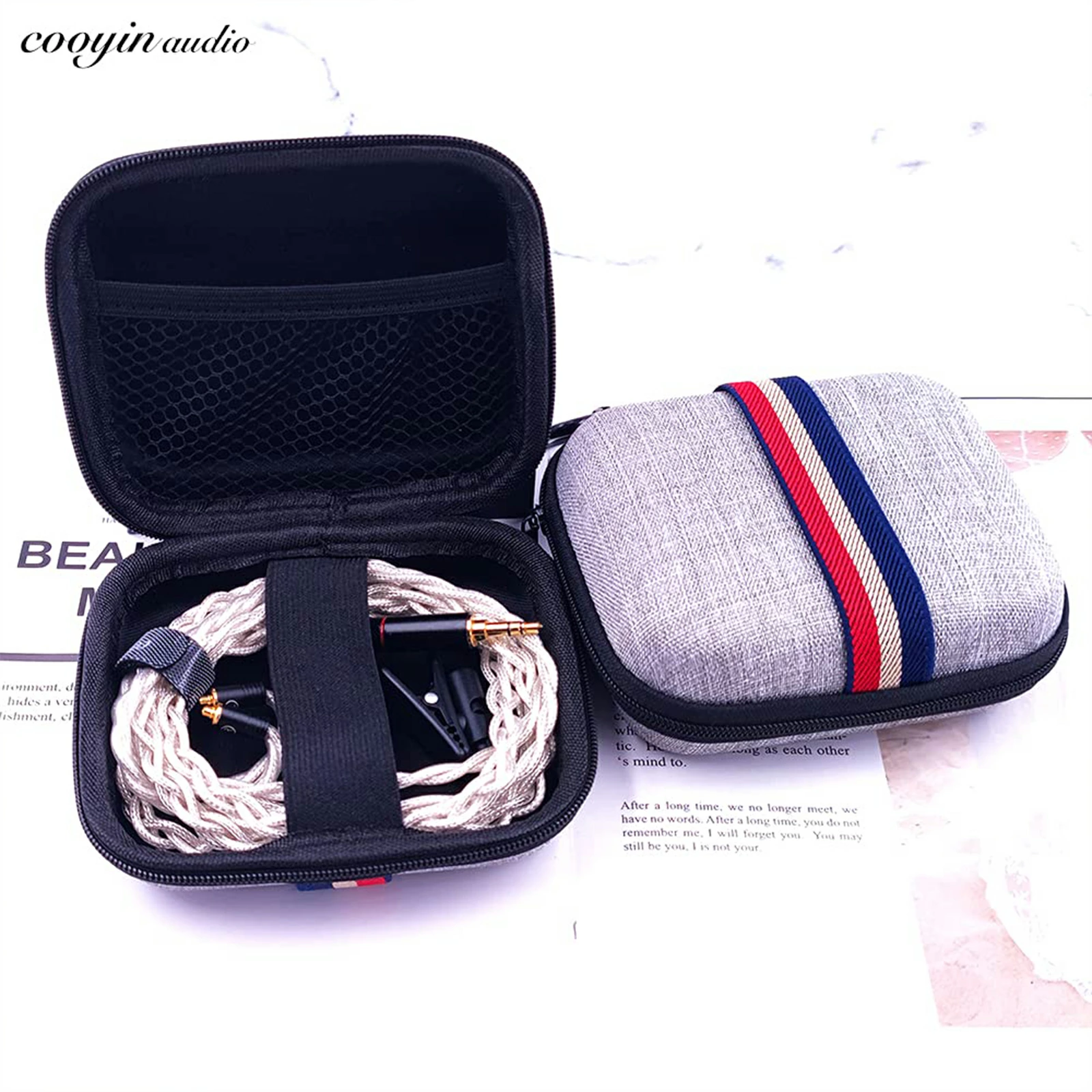 cooyin リケーブル 2pin 0.78mm MMCX イヤホンケーブル アップグレードケーブル 銀メッキ単結晶銅 4芯 金メッキプラグ 2.5mm ストレート型 Shure SE846・SE535・SE215 Sony MDR-Z1R・MDR-Z7・MDR-Z7M2 等に対応