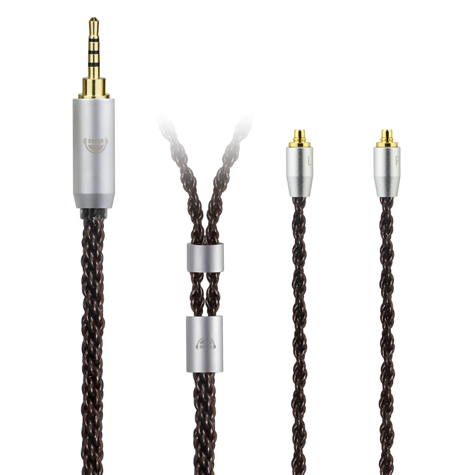 okcsc ZT8 リケーブルSENNHEISER IE300 IE600 IE900   ケーブル イヤホンケーブル SENNHEISER ゼンハイザー用 IE200・IE300pro・IE600pro・IE900pro AKG N5005 N30 N40など適合 2.5mm 3.5mm 4.4mm