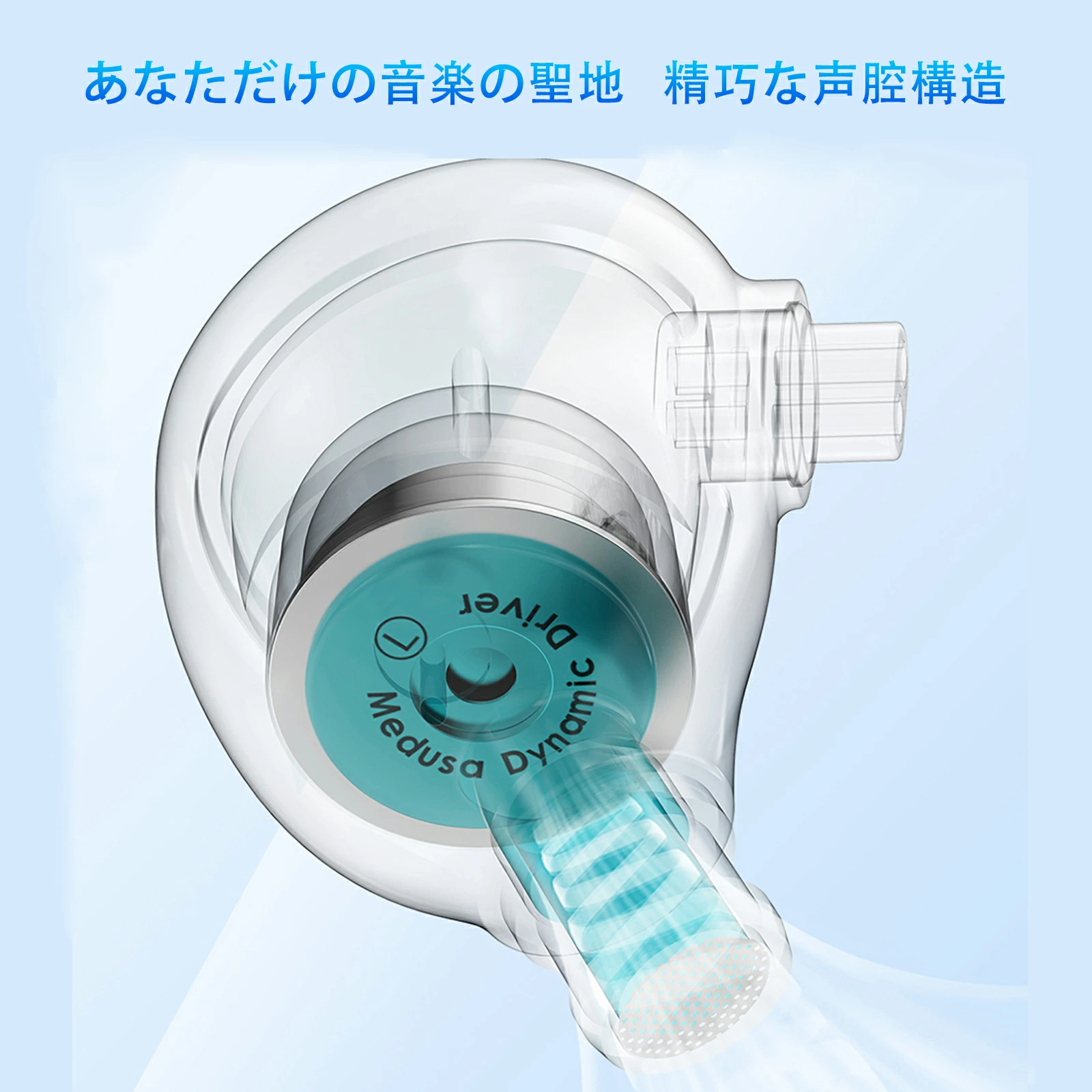 TRN Medusa ハイパフォーマンスHiFiダイナミックイヤホン   高遮音性  炭素振動膜  カナル型  人間工学に基づく設計  マイク付き 第二世代LCPダイナミックドライバ  三室構造デザイン   有線イヤホン 2.5/3.5/4.4mm　交換式プラグ