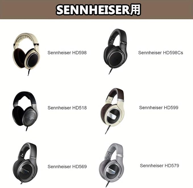 OKCSC  ヘッドホンケーブル リケーブル HD598 / HD598 Cs / HD599 / HD569 / HD579 / HD558 / HD518 等ヘッドホンに適合 OFC