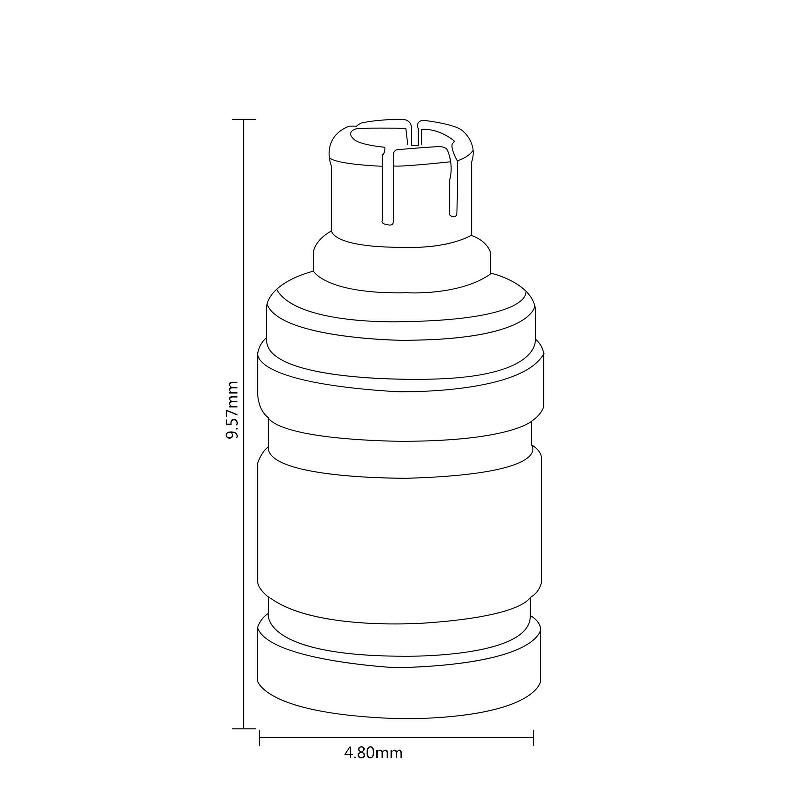 okcsc mmcx (リケーブル側) to IE900 (イヤホン側) 金属アダプター 金属コネクター 千住銀入り錫はんだ 金メッキプラグ 統合成形技術  精緻 線材テスト作業用 ミニタイプ SENNHEISER ゼンハイザー IE200 IE300 IE600 IE900 などに適応