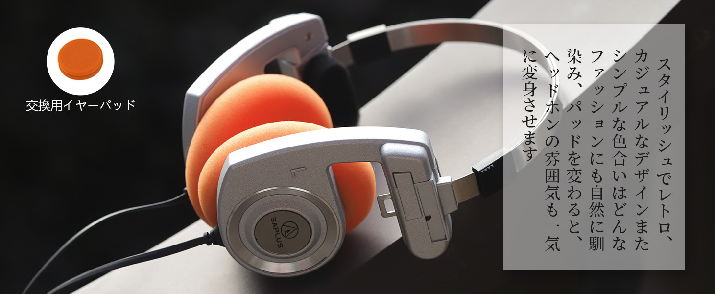 3APLUS Retro Bluetoothヘッドホン オープン型 ワイヤレスヘッドホン オーバーヘッドヘッドホン 軽量 レトロ 折り畳み式 通話対応 音量調節 最大15時間連続再生 持ち運び便利 Android & IOSのスマホ