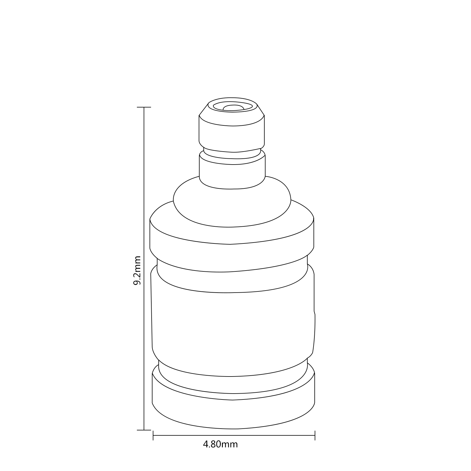 okcsc mmcx (リケーブル側) to IPX (イヤホン側) 金属アダプター 金属コネクター 千住銀入り錫はんだ 金メッキプラグ 統合成形技術 音質劣化なし簡潔 精緻 線材テスト作業用 ミニタイプ