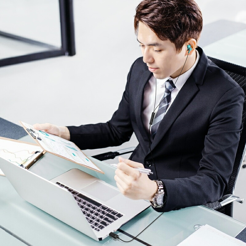 okcsc パソコン イヤホン PC用 イヤホン マイク付き ヘッドセット usb パソコン専用イヤホーン  zoom 用 イヤホン マイク ステレオ イヤホン ノートパソコン ヘッドフォン 1.2m、2.0m WEB会議  通話可能 音量調整  USB接続 ノートパソコン イヤホン