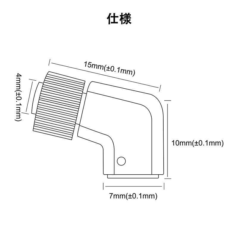 okcsc mmcx (リケーブル側) to JH4pin (イヤホン側) アダプタ JH4pinオス-mmcxメス JH audio 4pinイヤホン用 JHオス-0.78mmメス JHオス-mmcxメス 千住銀入り錫はんだ 2U"金メッキプラグ 一体射出成形技術 音質劣化なし 線材テスト作業用 1ペア ブラック