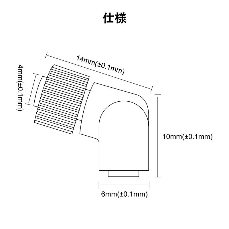 okcsc mmcx (リケーブル側) to JH4pin (イヤホン側) アダプタ JH4pinオス-mmcxメス JH audio 4pinイヤホン用 JHオス-0.78mmメス JHオス-mmcxメス 千住銀入り錫はんだ 2U"金メッキプラグ 一体射出成形技術 音質劣化なし 線材テスト作業用 1ペア ブラック