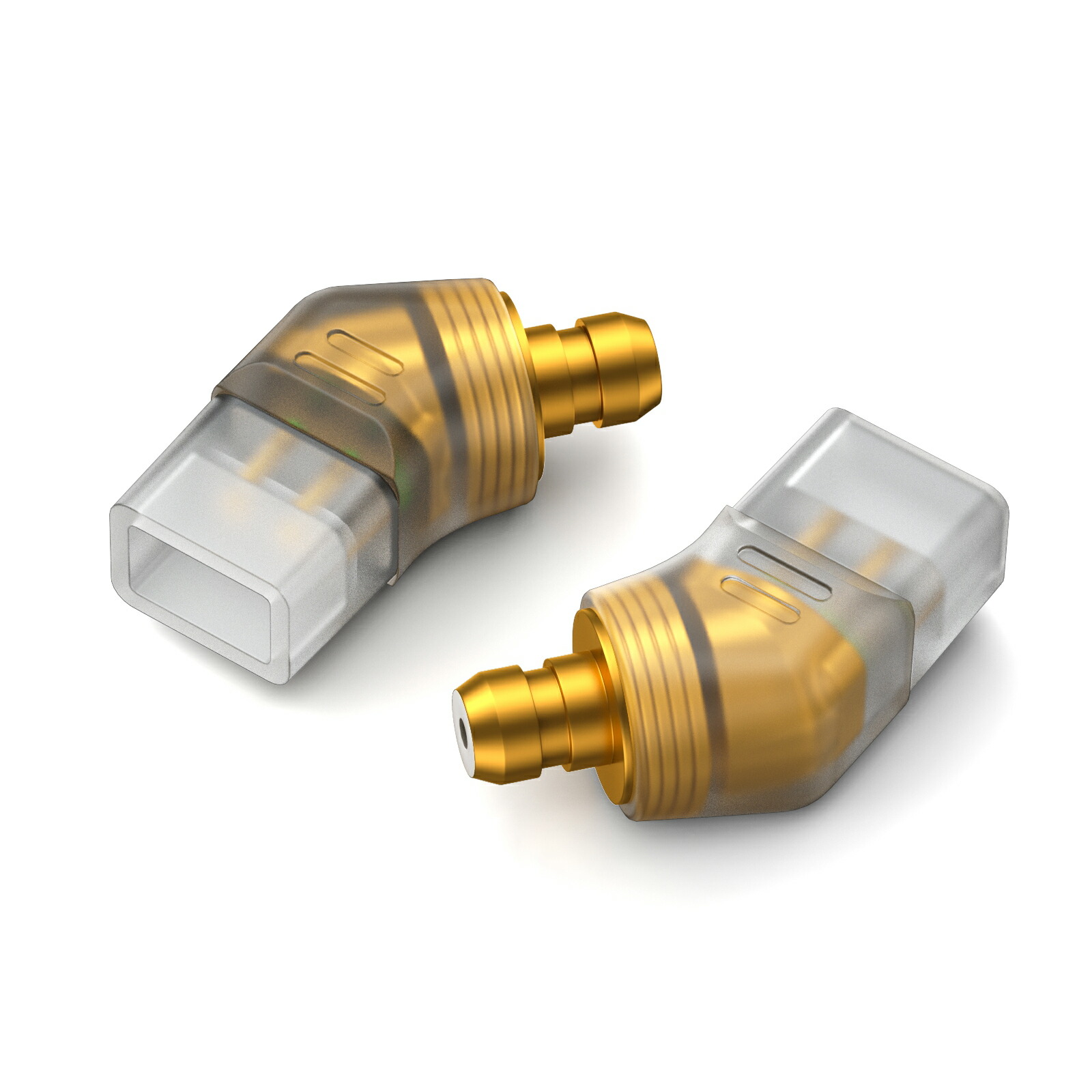 okcsc 0.78 (リケーブル側) to Pentaconn EAR(イヤホン側)  コネクター 金メッキプラグ  音質劣化なし線材テスト作業用 ミニタイプ Acoustune HS1650CU HS1655CU 1670SSHS1 695Ti用SHUOER CONDUCTOR SINGER SOLOIST EJ07 TAPE PROに対応