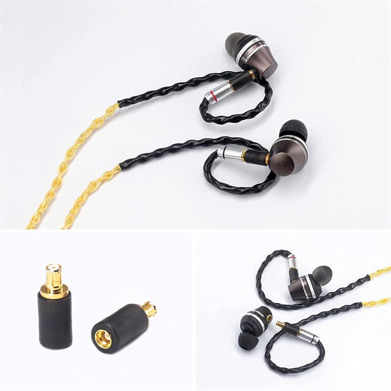 okscs audio-technica ATH-CKS1100 A2DC-MMCX 変換コネクター コネクターキット オーディオテクニカ用 A2DCコネクタ（オス）to MMCXコネクタ（メス）2個セット CKS1100・E40・E50・E70・LS200・LS300・LS400・CKR90・CKR100・LS50・LS70に対応