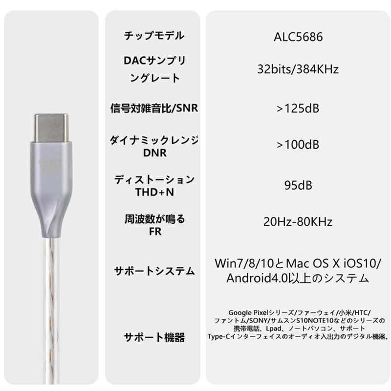 okcsc リケーブル EAR ケーブル イヤホン 4芯 金メッキ線 長さ1.2m HS1300 HS1650CU HS1655CU 1670SS HS1695Ti 1697Ti  HS1750CU  HS1790Ti HS2000MXに適合 2.5mm 3.5mm 4.4mm Type-c usb-c
