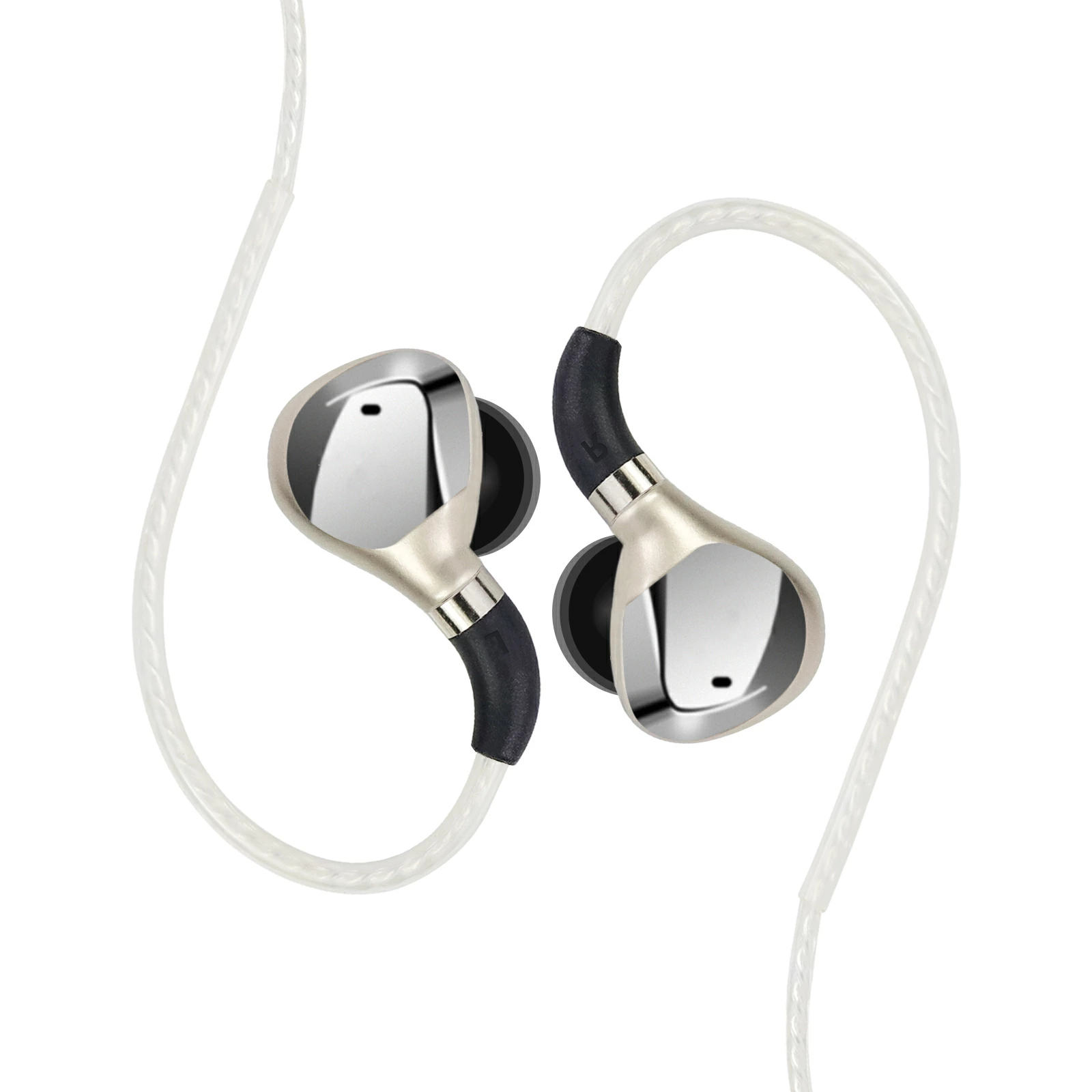 3APIUS XLT2 イヤホン 有線イヤホン  マイク付き Teslaドライバー搭載 HiFi 高遮音 快適フィット 金属ハウジング MMCX対応 リケーブル可  ハイレゾ 高音質  遮音性 通勤 通学 交換ケーブル