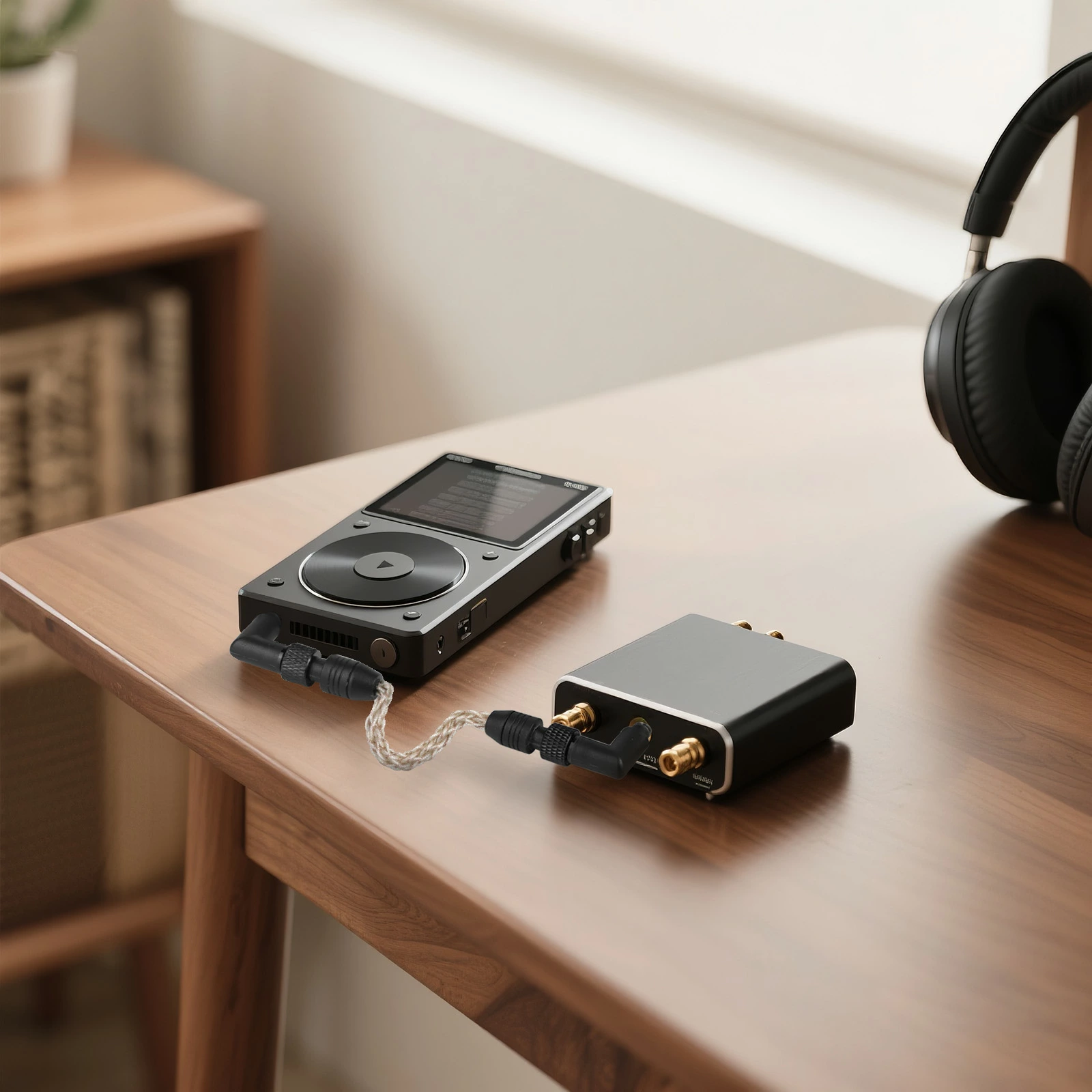 okcsc WTA5 AUX ケーブル  オーディオ  2.5mm/3.5mm/4.4mm/Lightning/Type-C 交換用プラグ 5芯銀メッキ線+2芯銅メッキ線 6種類対応 ハイレゾ対応 高音質 7芯ハンドメイド 24K金メッキ 耐久性 高互換性