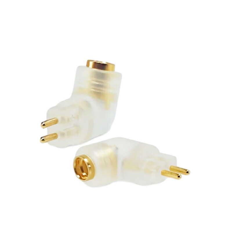 okcsc mmcx 変換コネクター コネクターキット 2Pinコネクタ  mmcx (リケーブル側) to0.78mm (イヤホン側) アダプタ リケーブル側 mmcxコネクターのケーブル/アップグレードケーブル イヤホン側  ZS3E・BA10・ZSA・ZSR・AZLA・IM1・V60・V20・V10を含めて市場多数の0.78mm機種