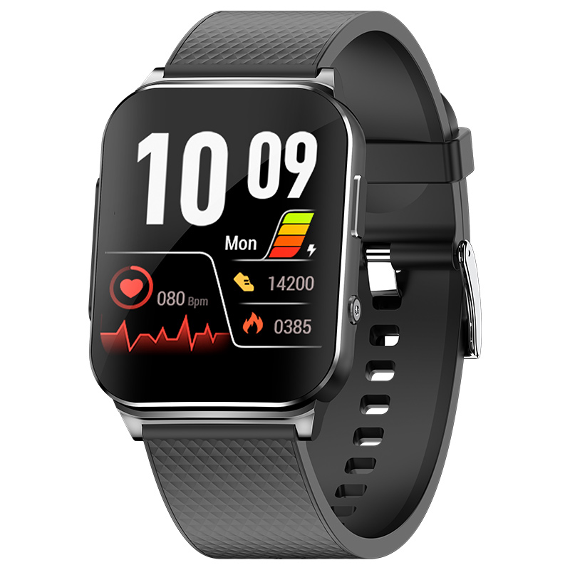 Smart Watch Health Monitor ECG HRV Blood Glucose 24h-PTT Camera Music