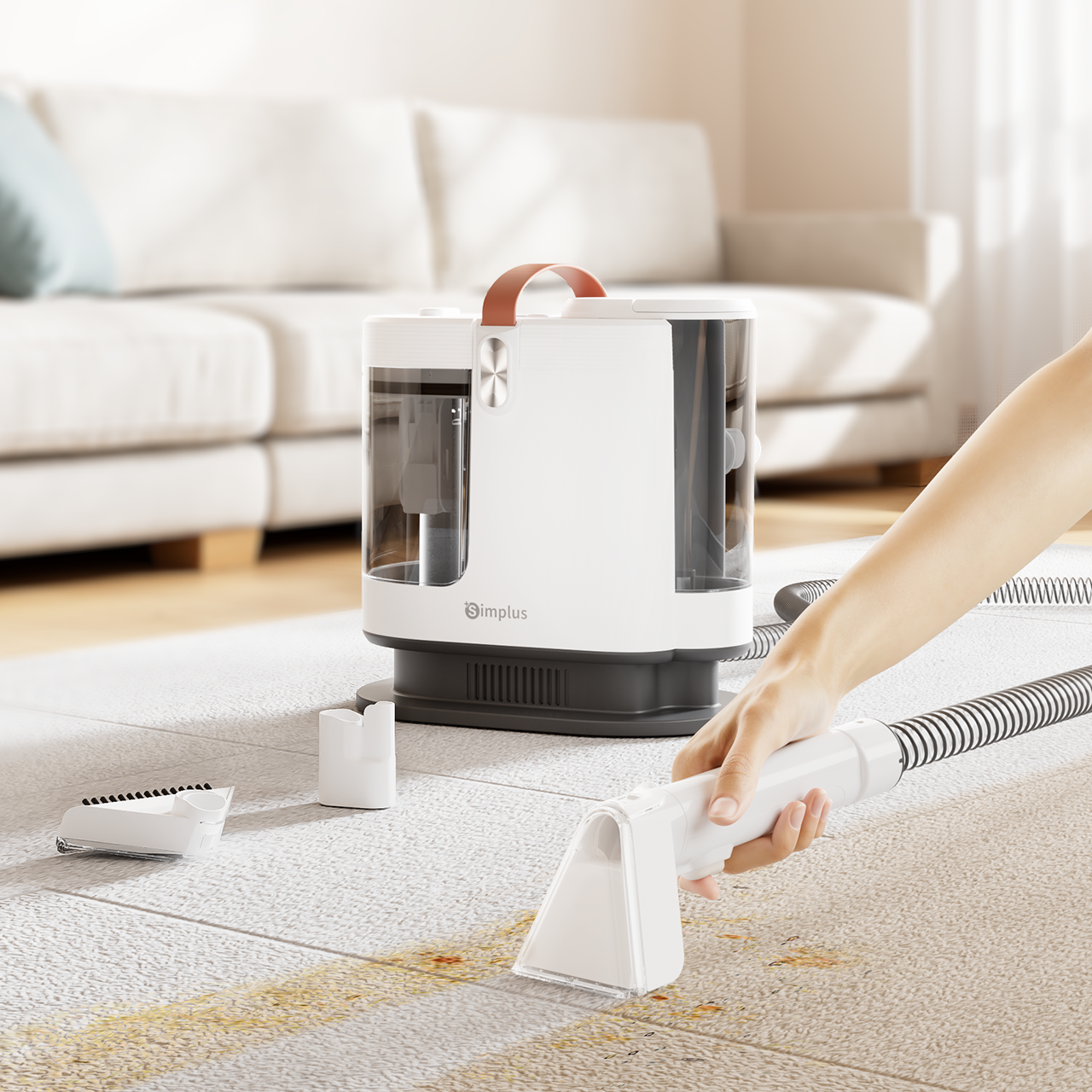 USER MANUAL - PORTABLE CARPET CLEANER BYJH002