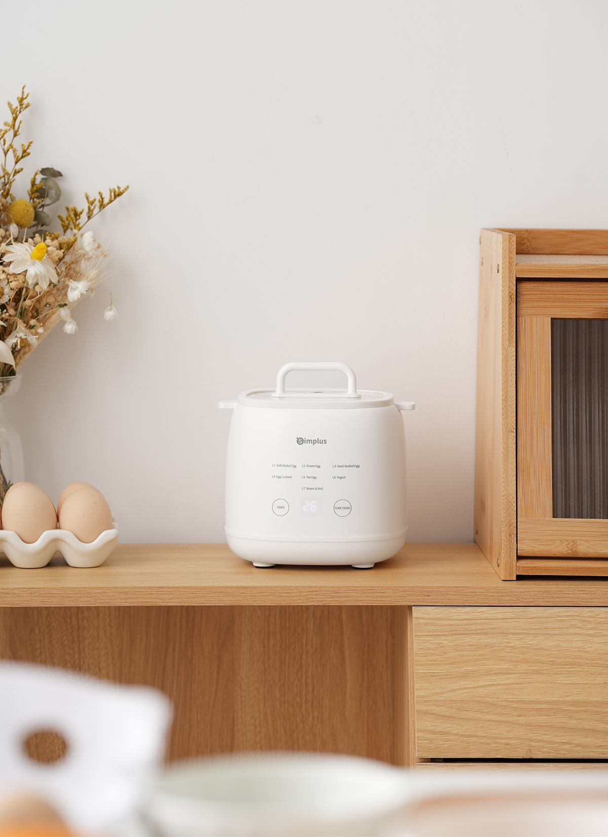 USER MANUAL - ELECTRIC FOOD STEAMER DZEG006