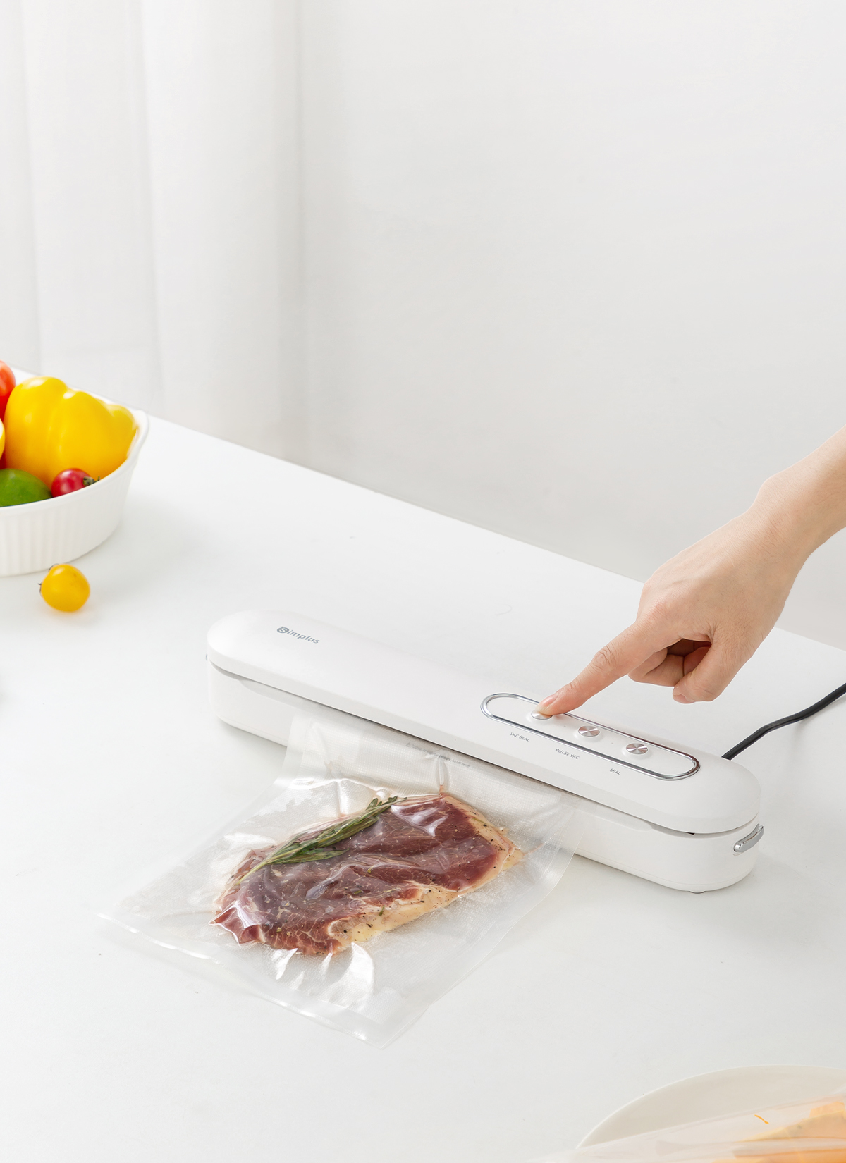 USER MANUAL - VACUUM SEALER MACHINE FKJH001