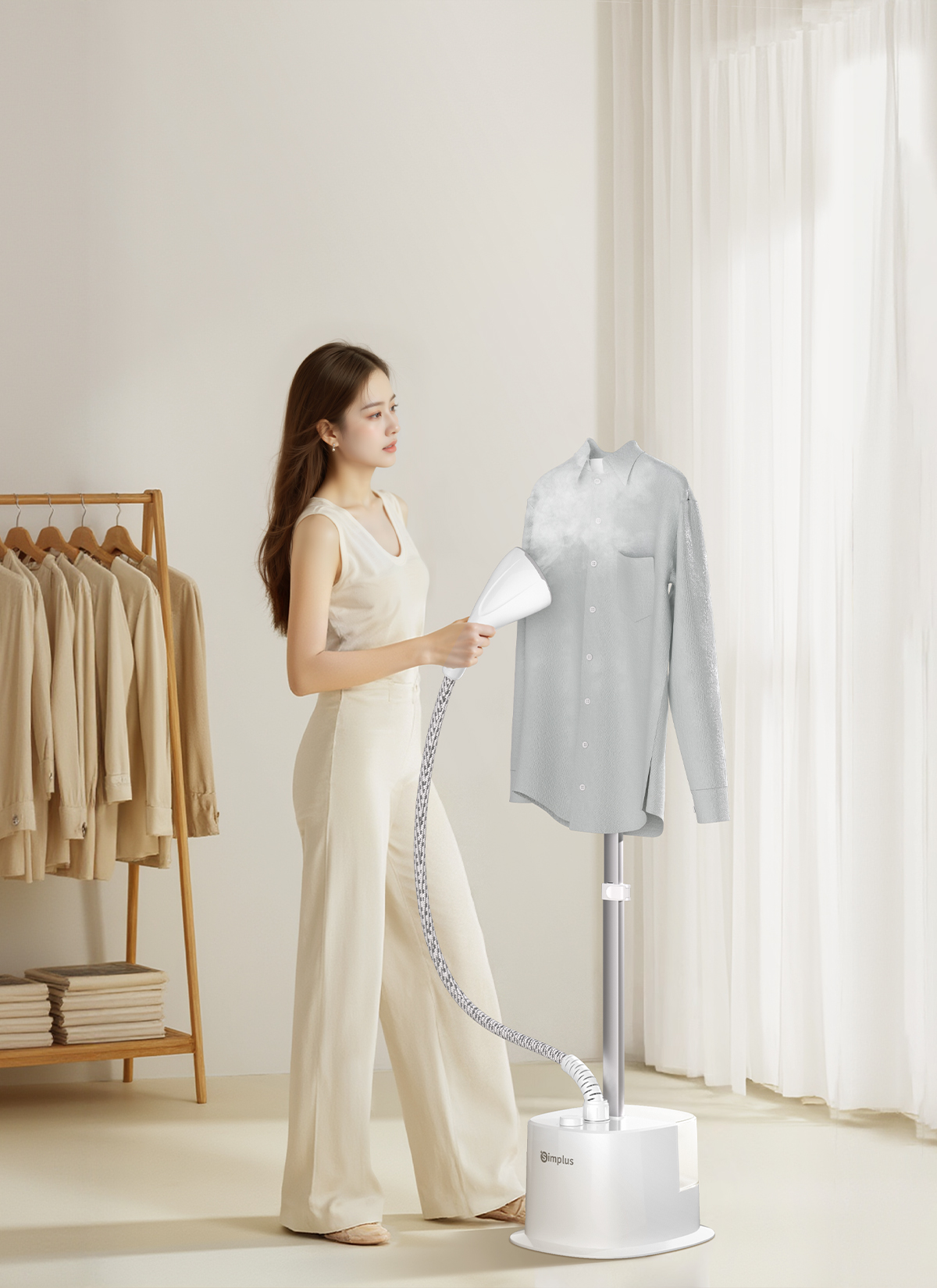 USER MANUAL - STAND GARMENT STEAMER GTJH023
