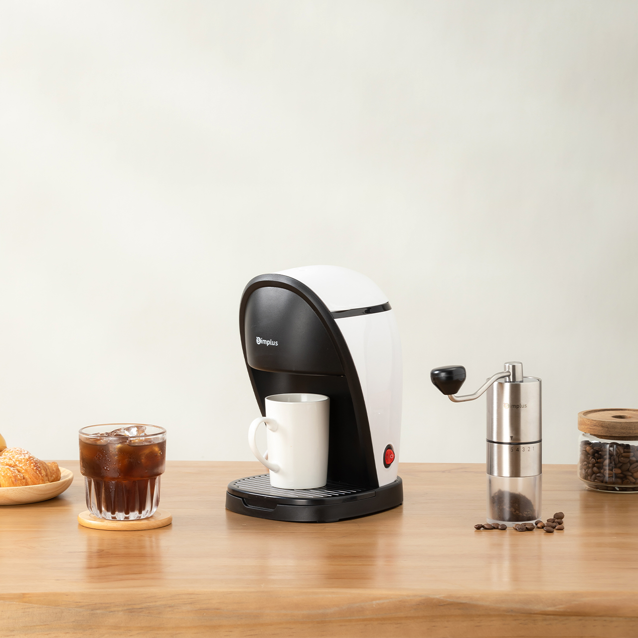 USER MANUAL - ELECTRIC COFFEE MACHINE KFJH018