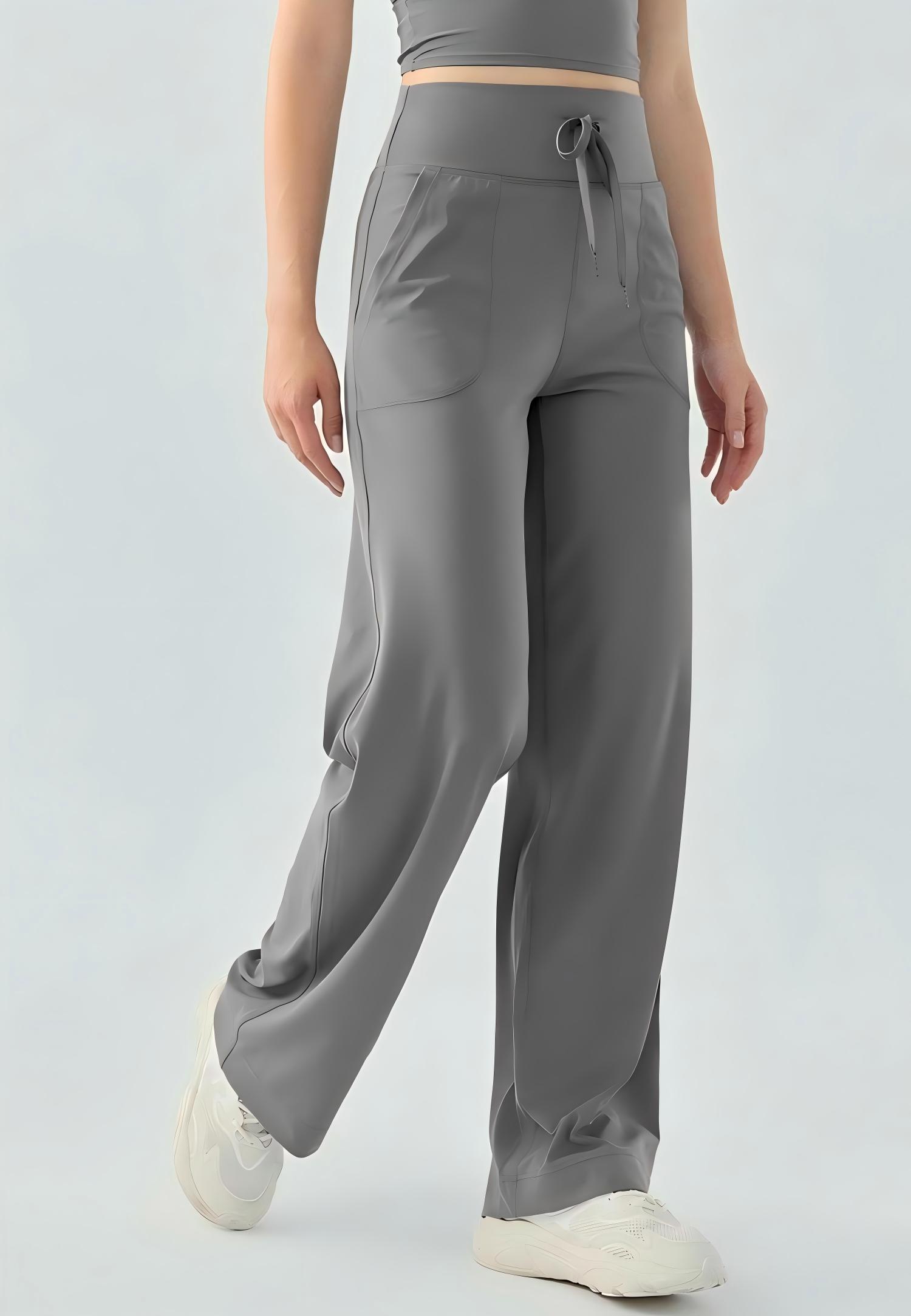 Cloud High-Rise Wide-Leg Pants