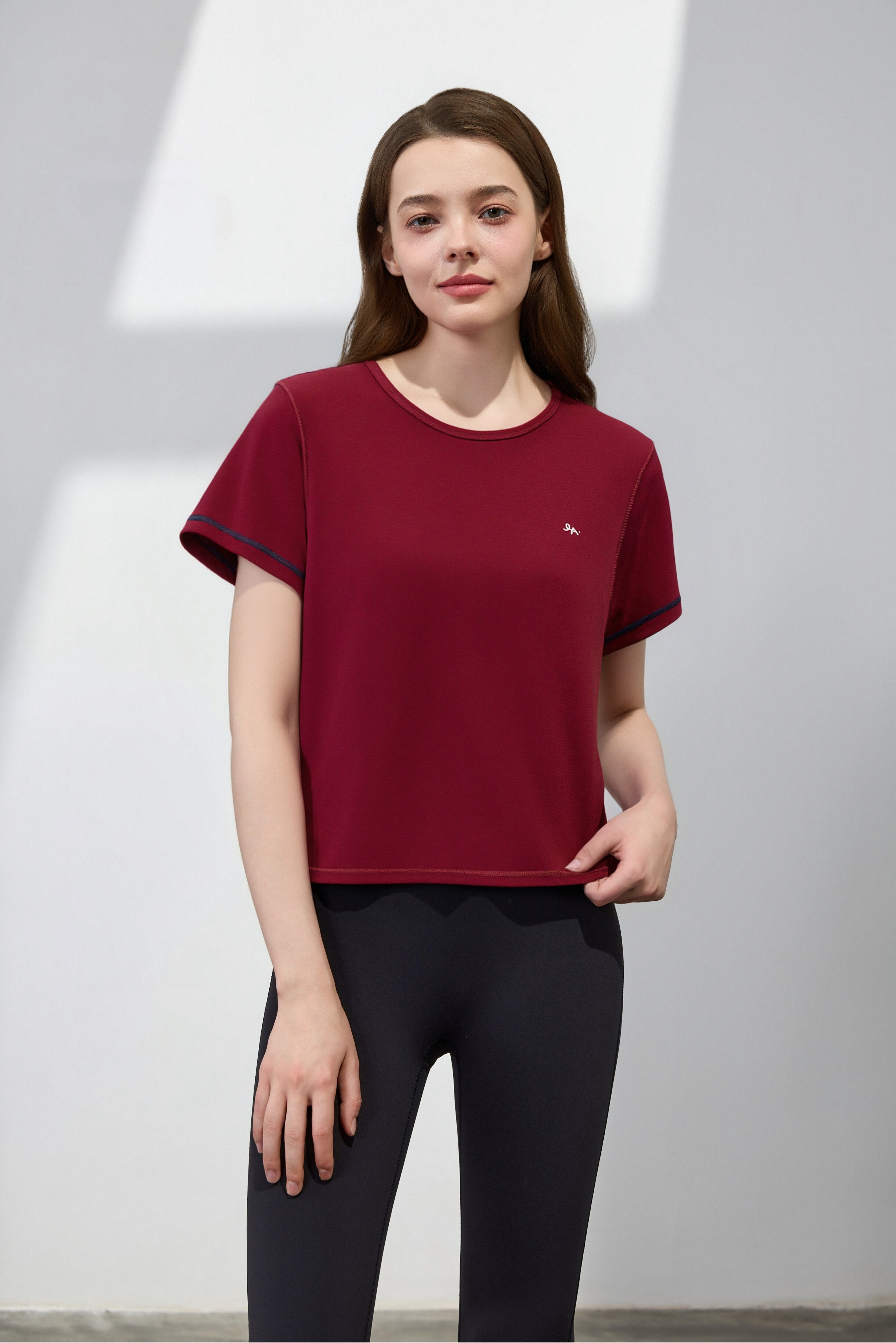 Everyday Contrast Stitch Tee