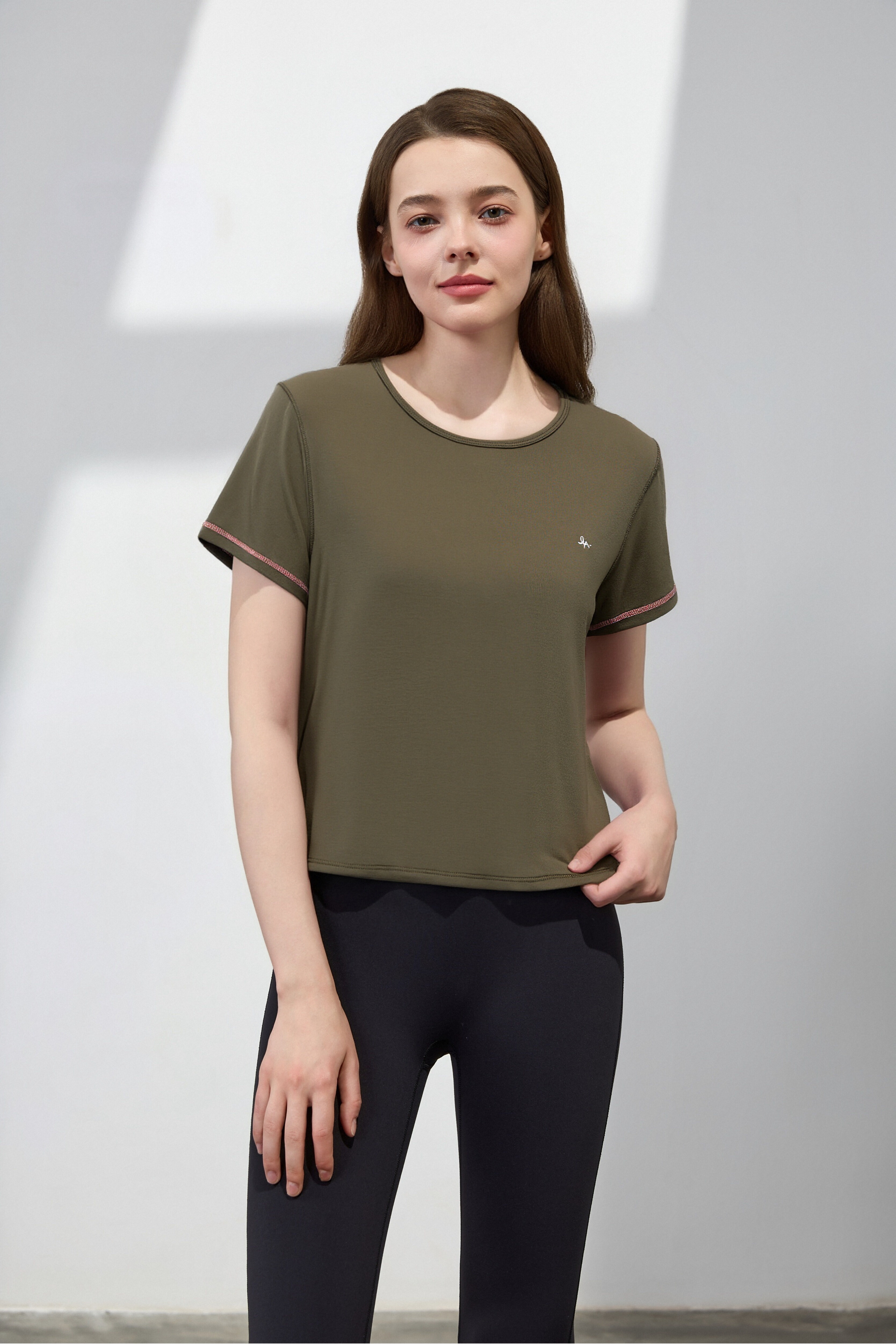 Everyday Contrast Stitch Tee