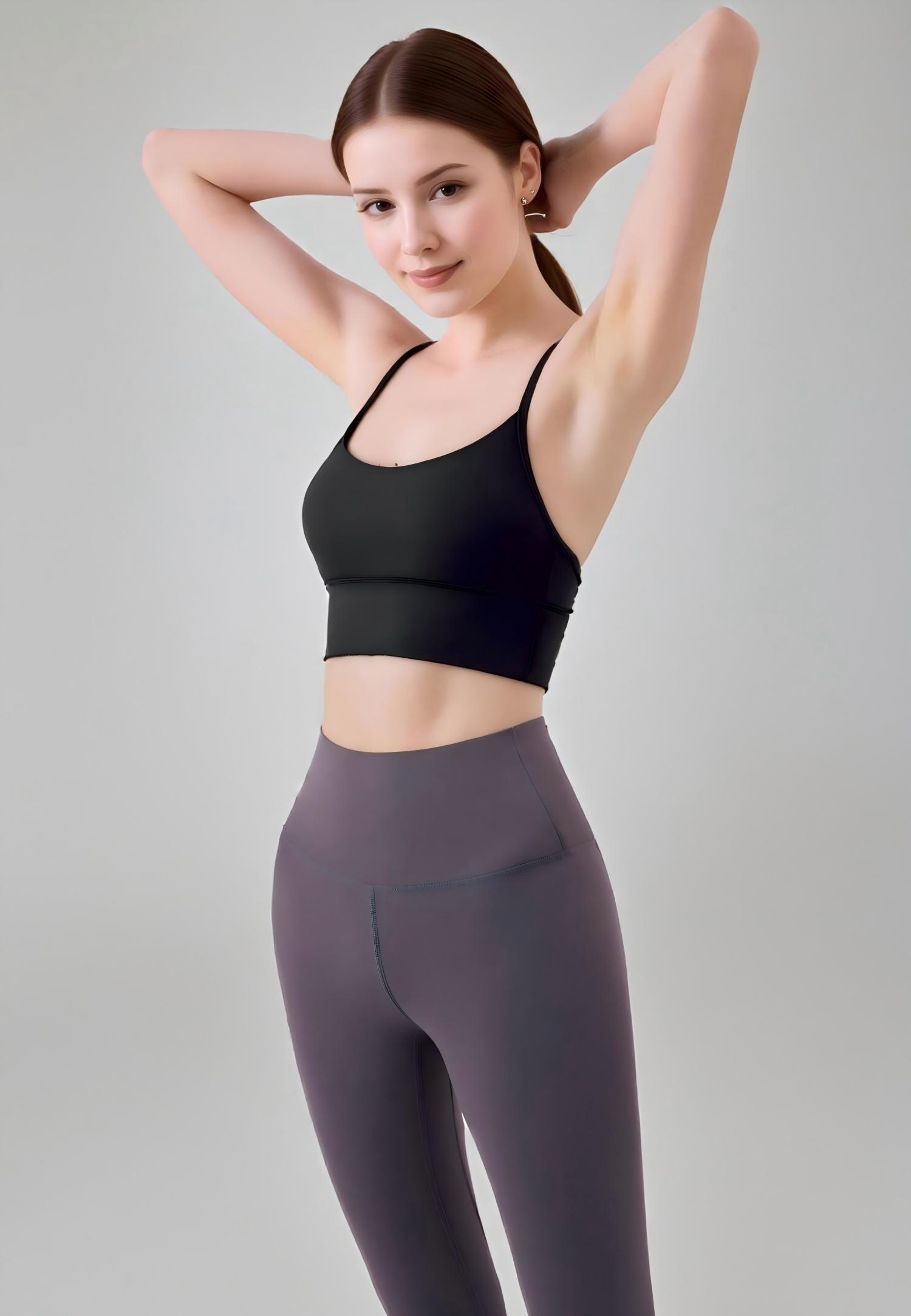 Knockout  Y bra-Black