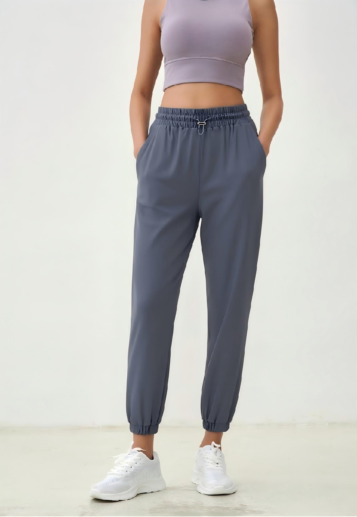 Chill-Out High Waist Jogger-Deep Petrol Blue 2.0