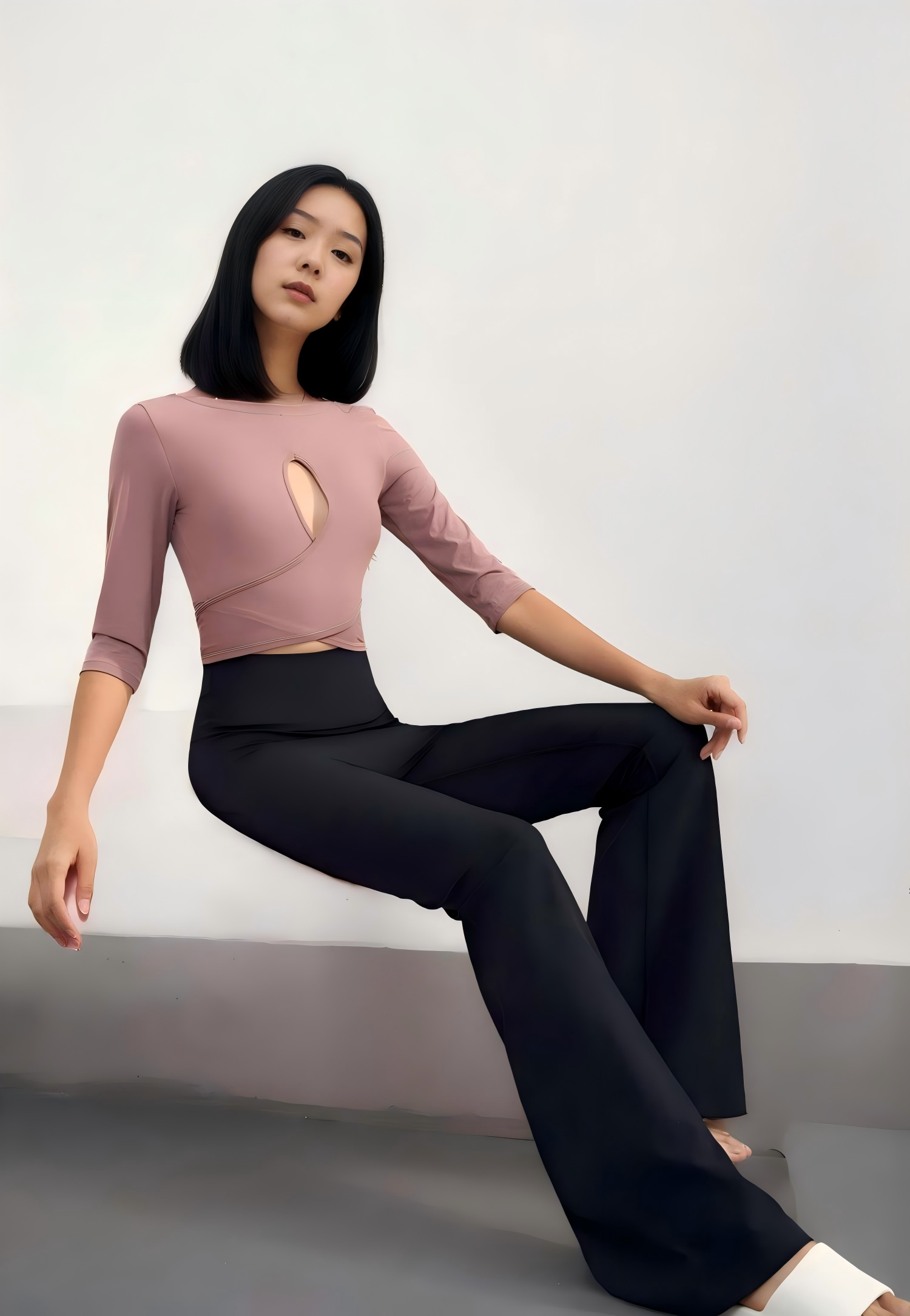 Airsoft High-Rise Flared Pants