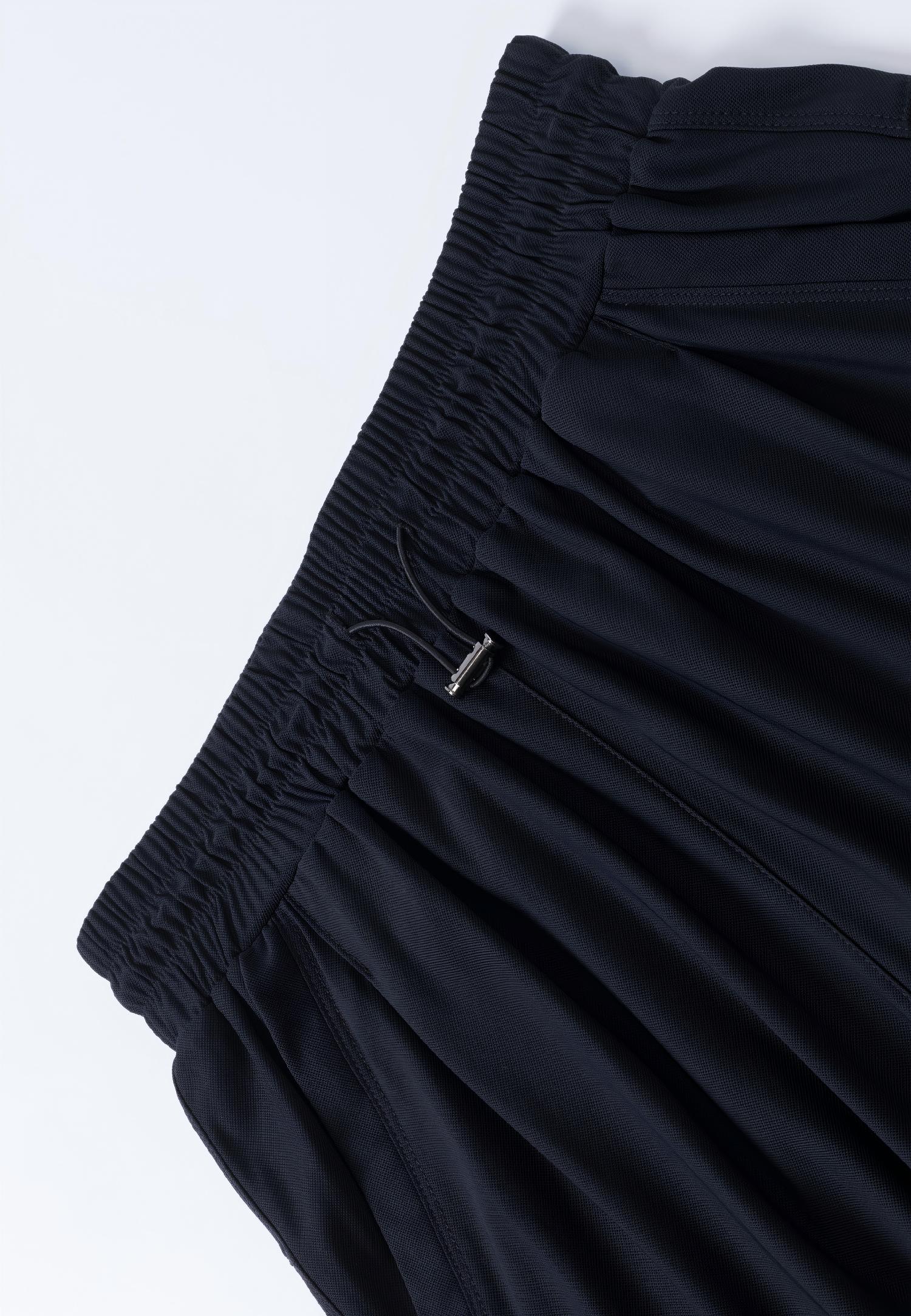Chill-Out High Waist Shorts-Black