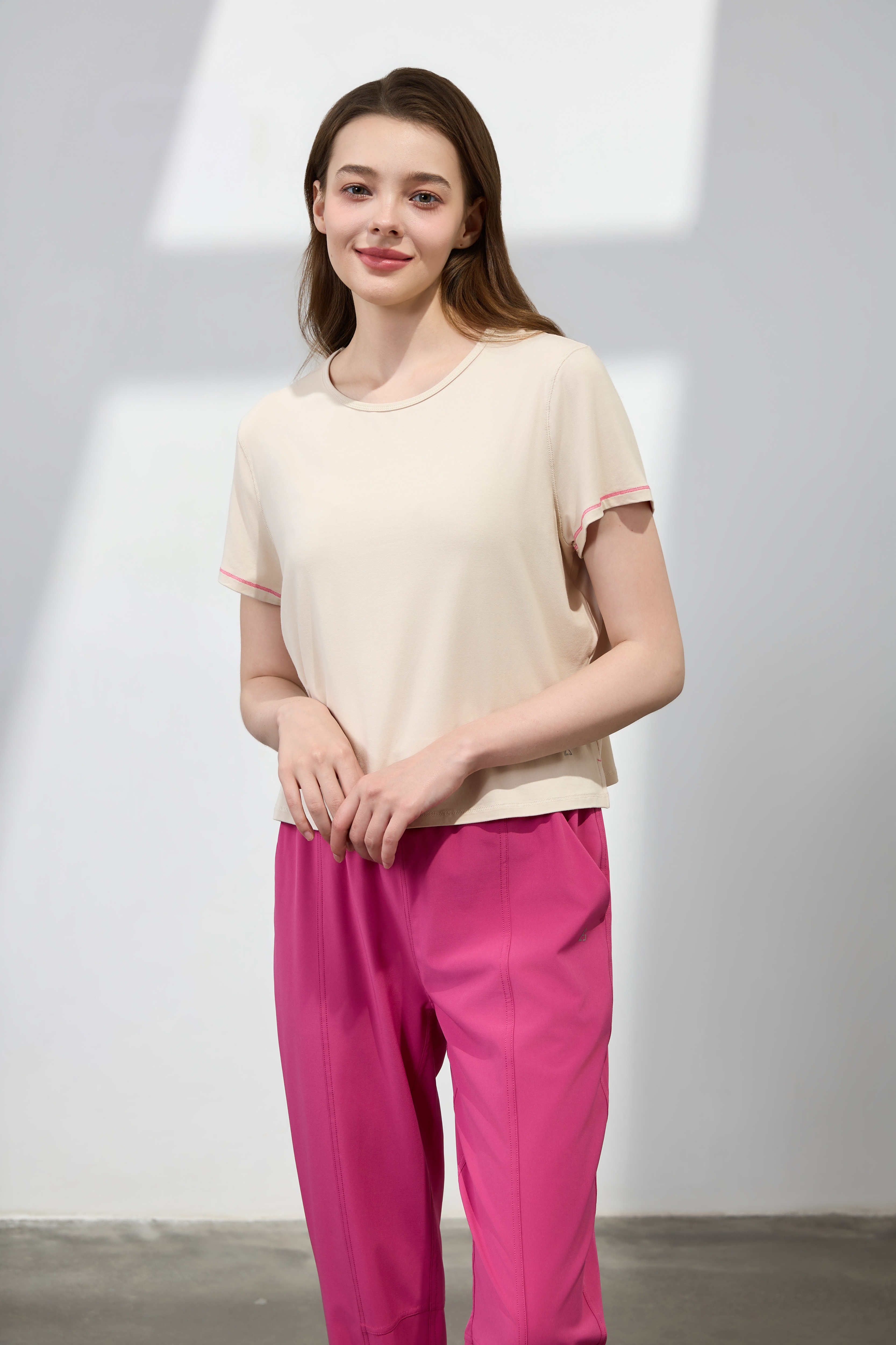 Everyday Contrast Stitch Tee