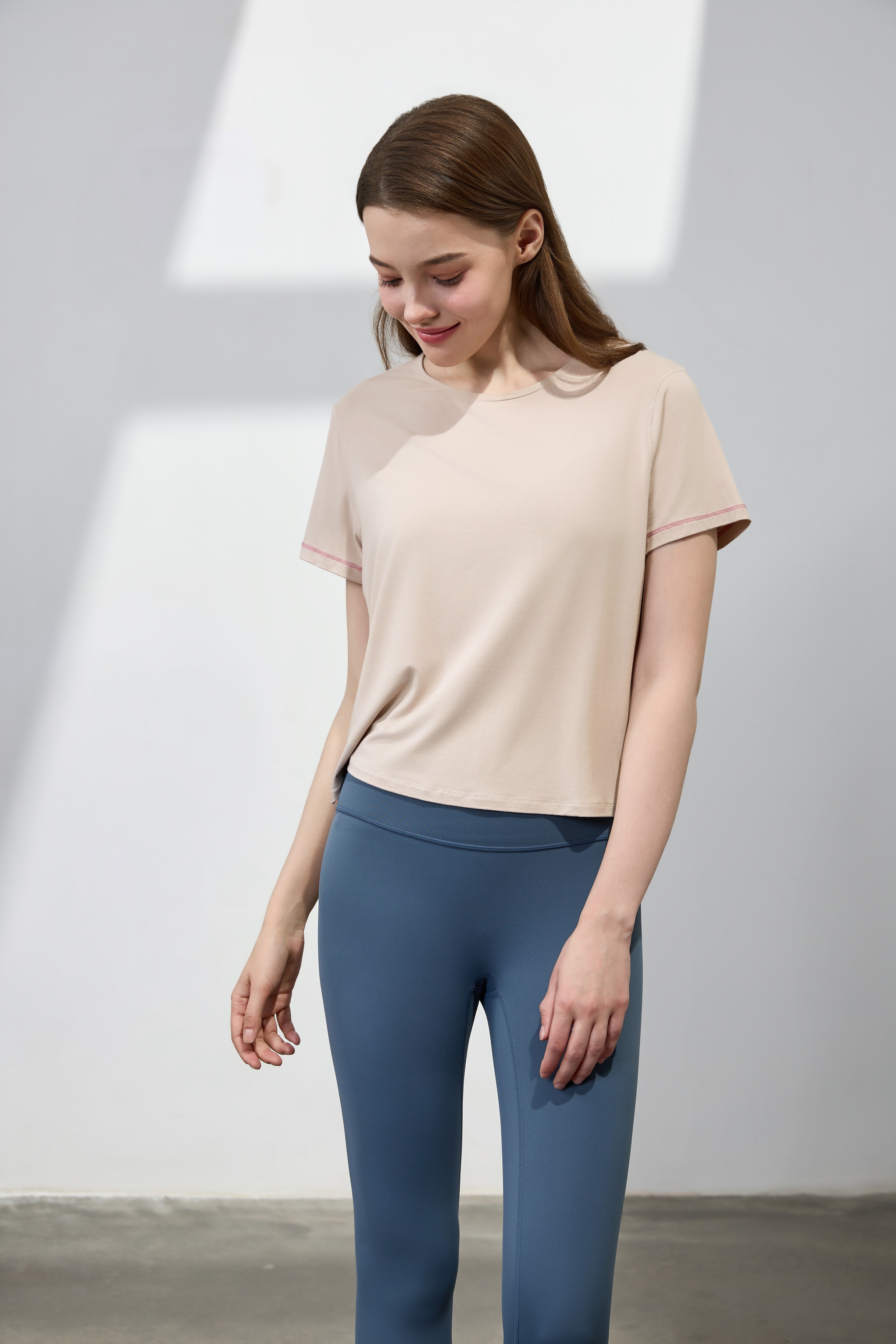 Everyday Contrast Stitch Tee