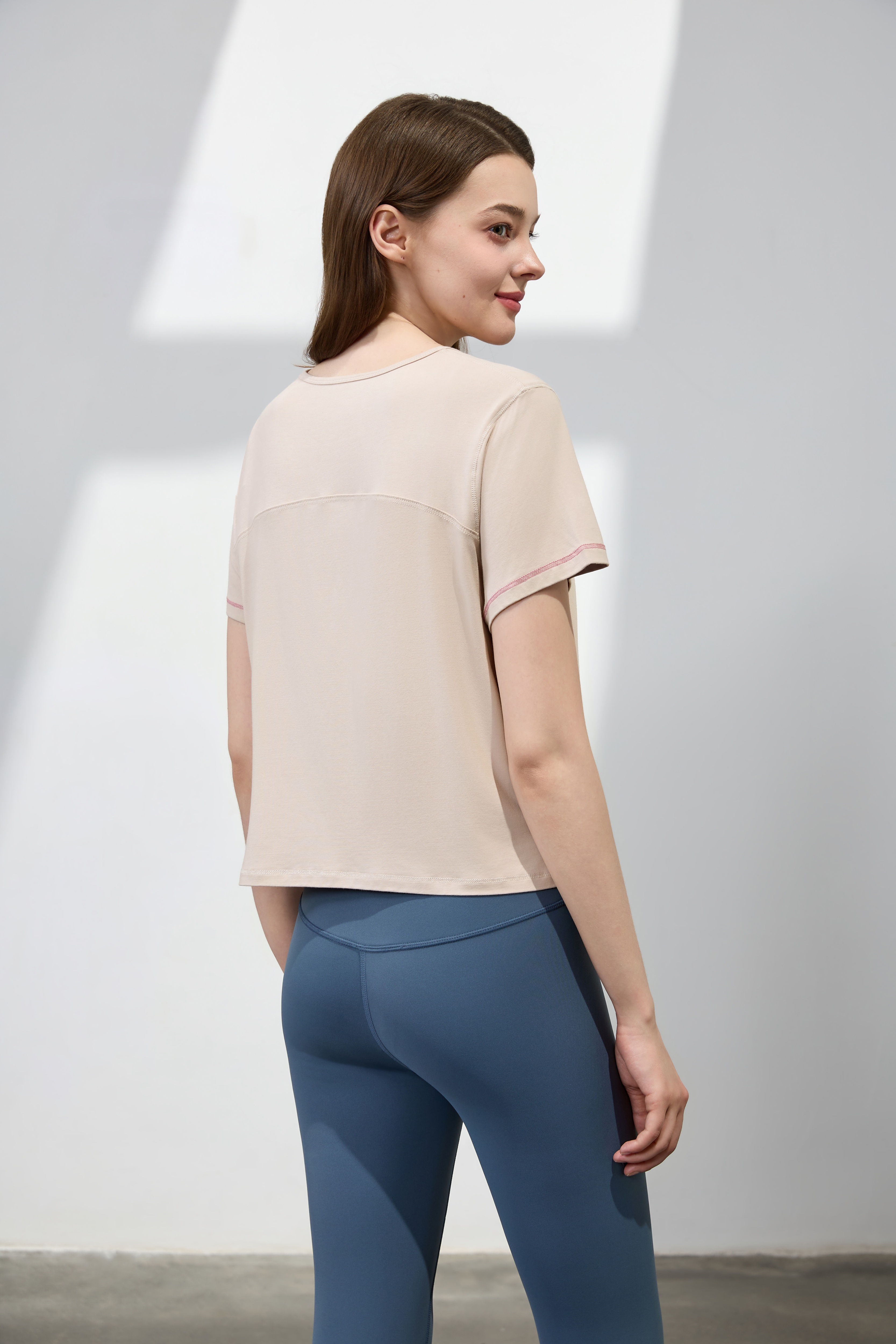 Everyday Contrast Stitch Tee