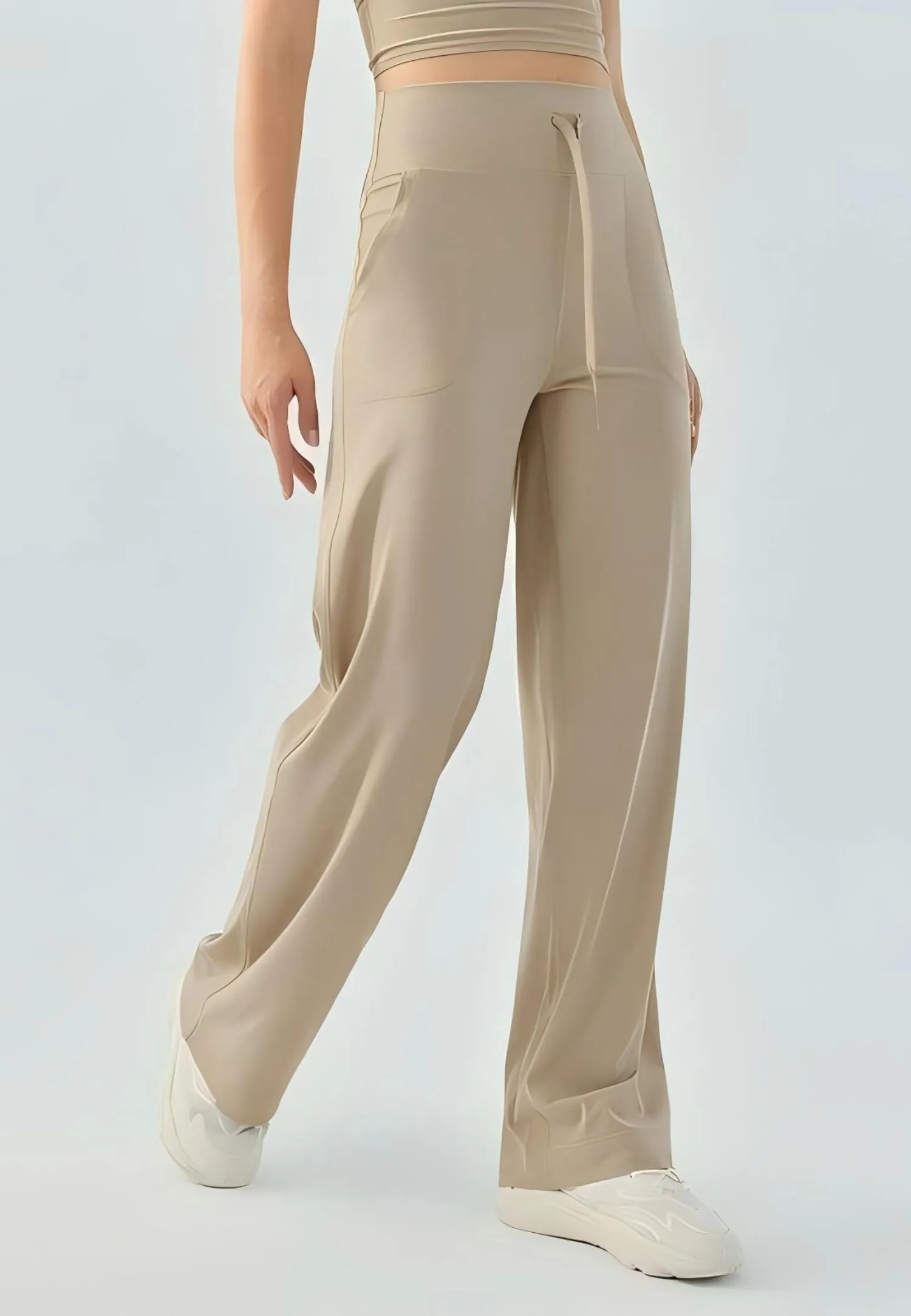 Cloud High-Rise Wide-Leg Pants