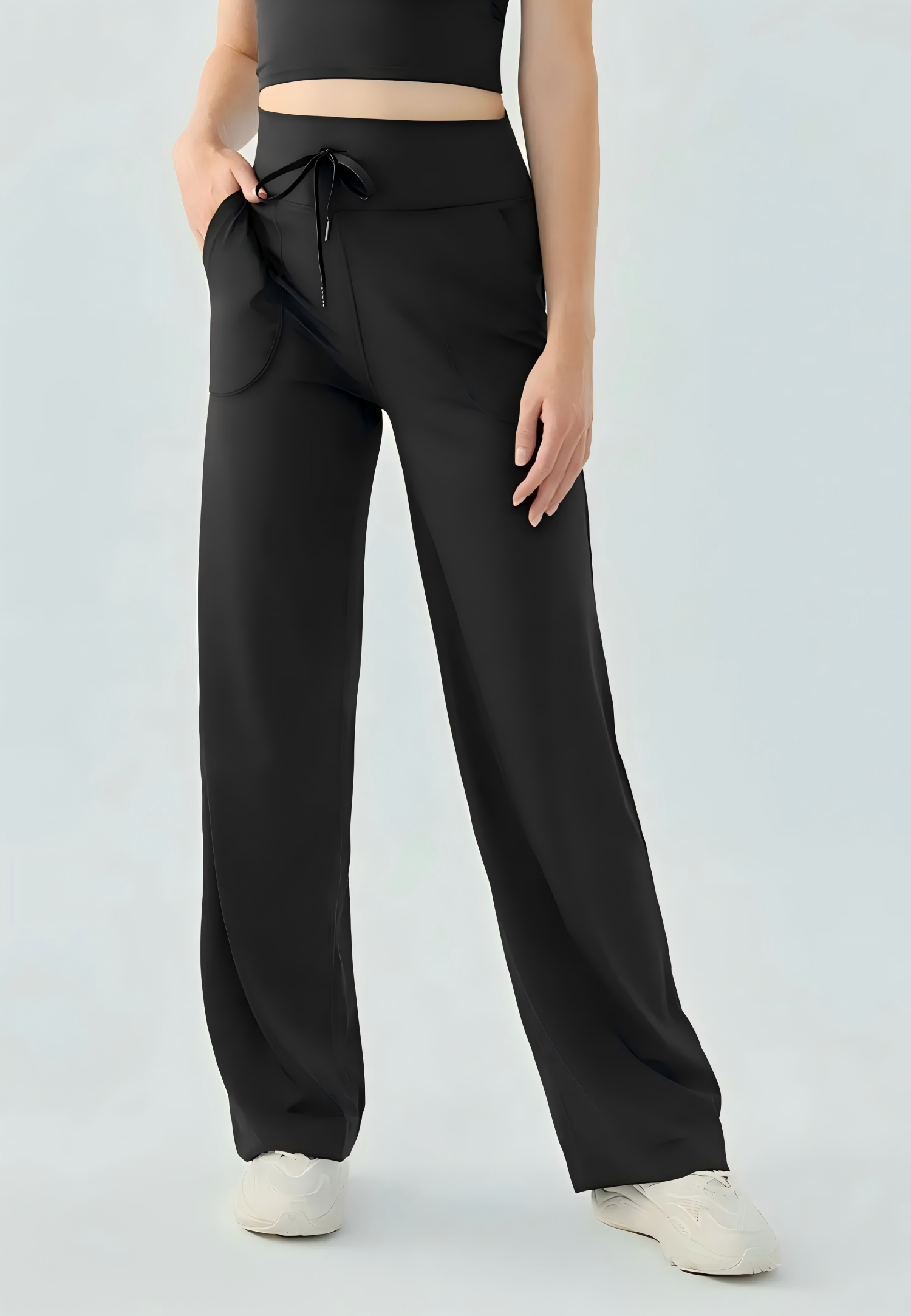 Cloud High-Rise Wide-Leg Pants
