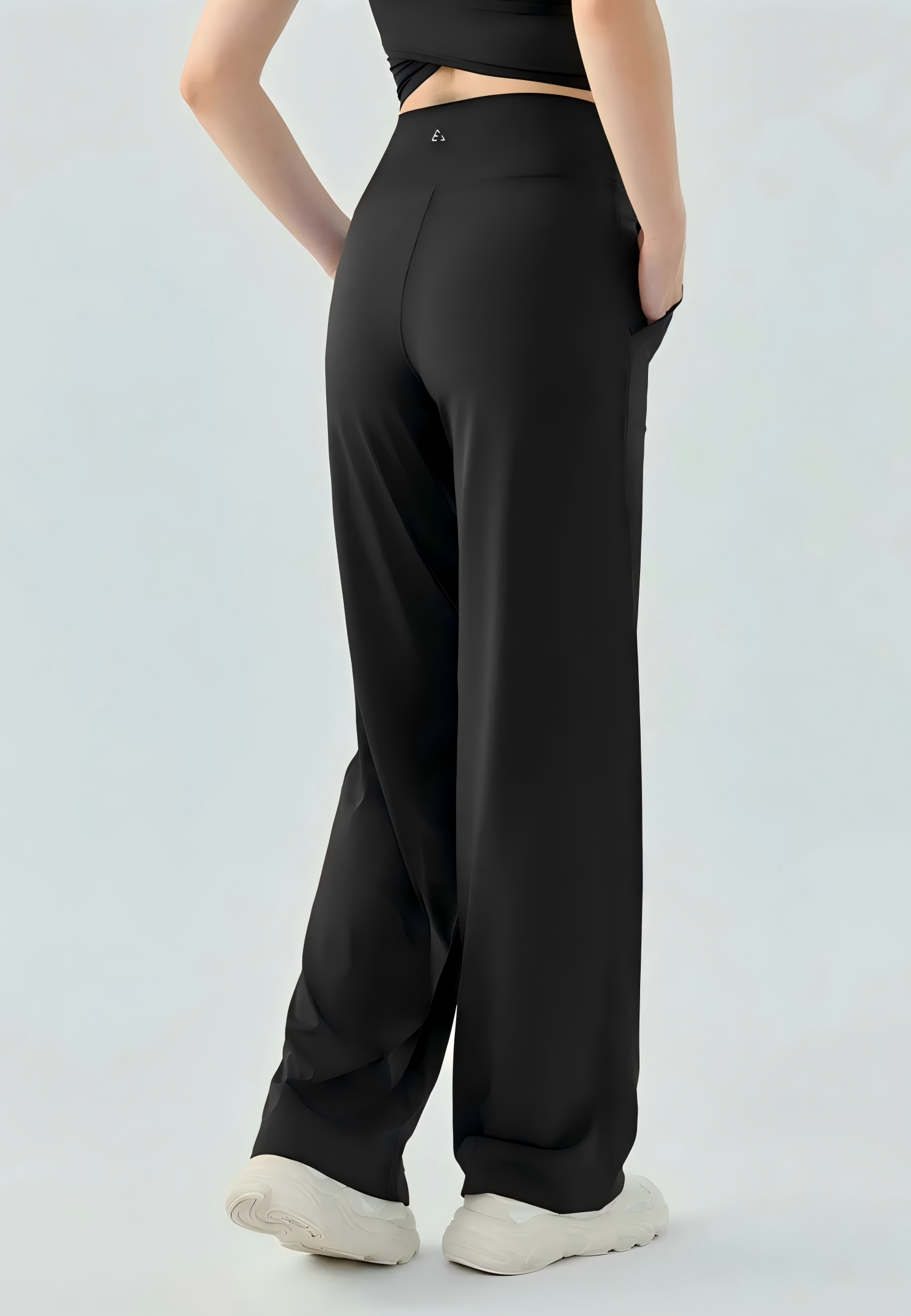 Cloud High-Rise Wide-Leg Pants