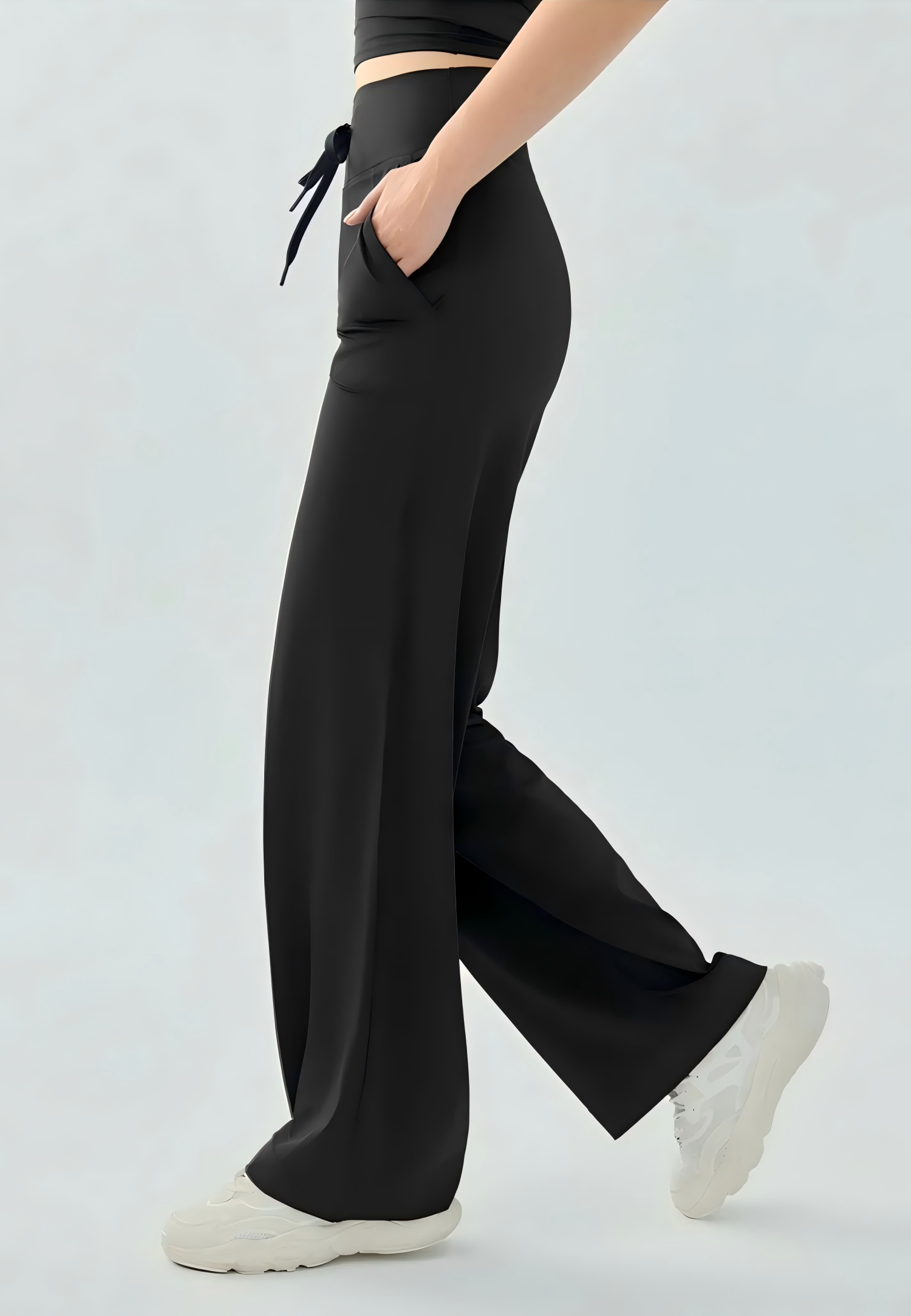 Cloud High-Rise Wide-Leg Pants
