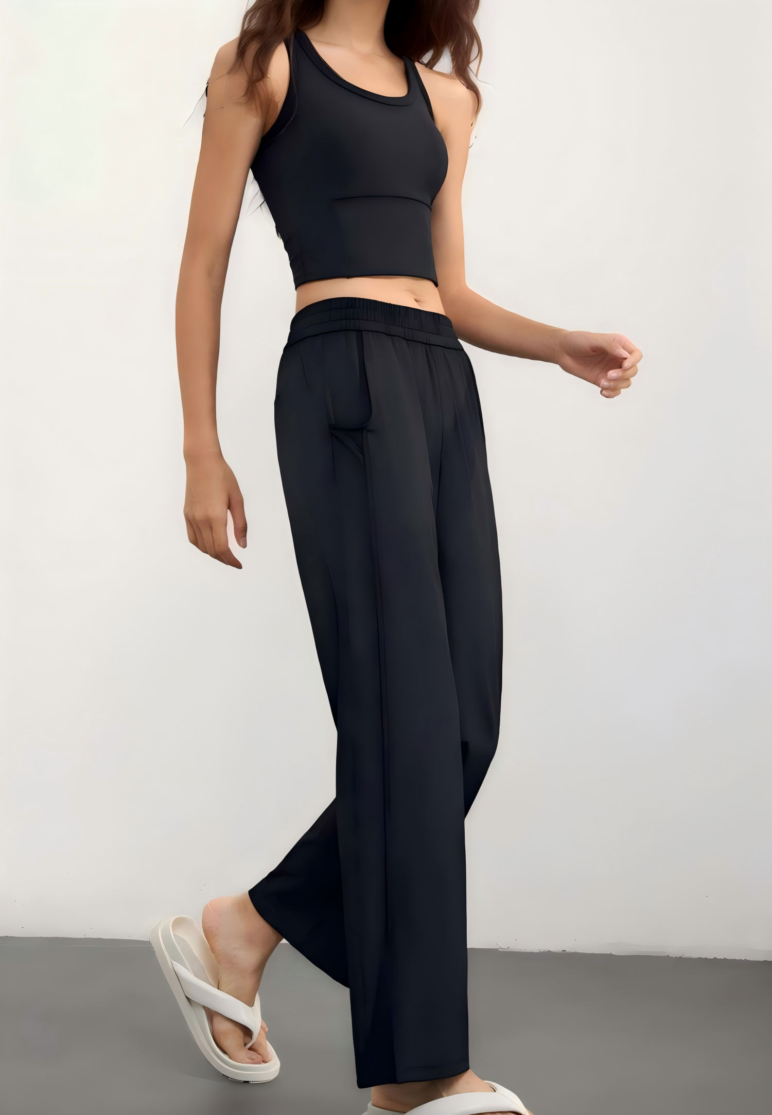 Curve Longline  fixed padding Bra Top