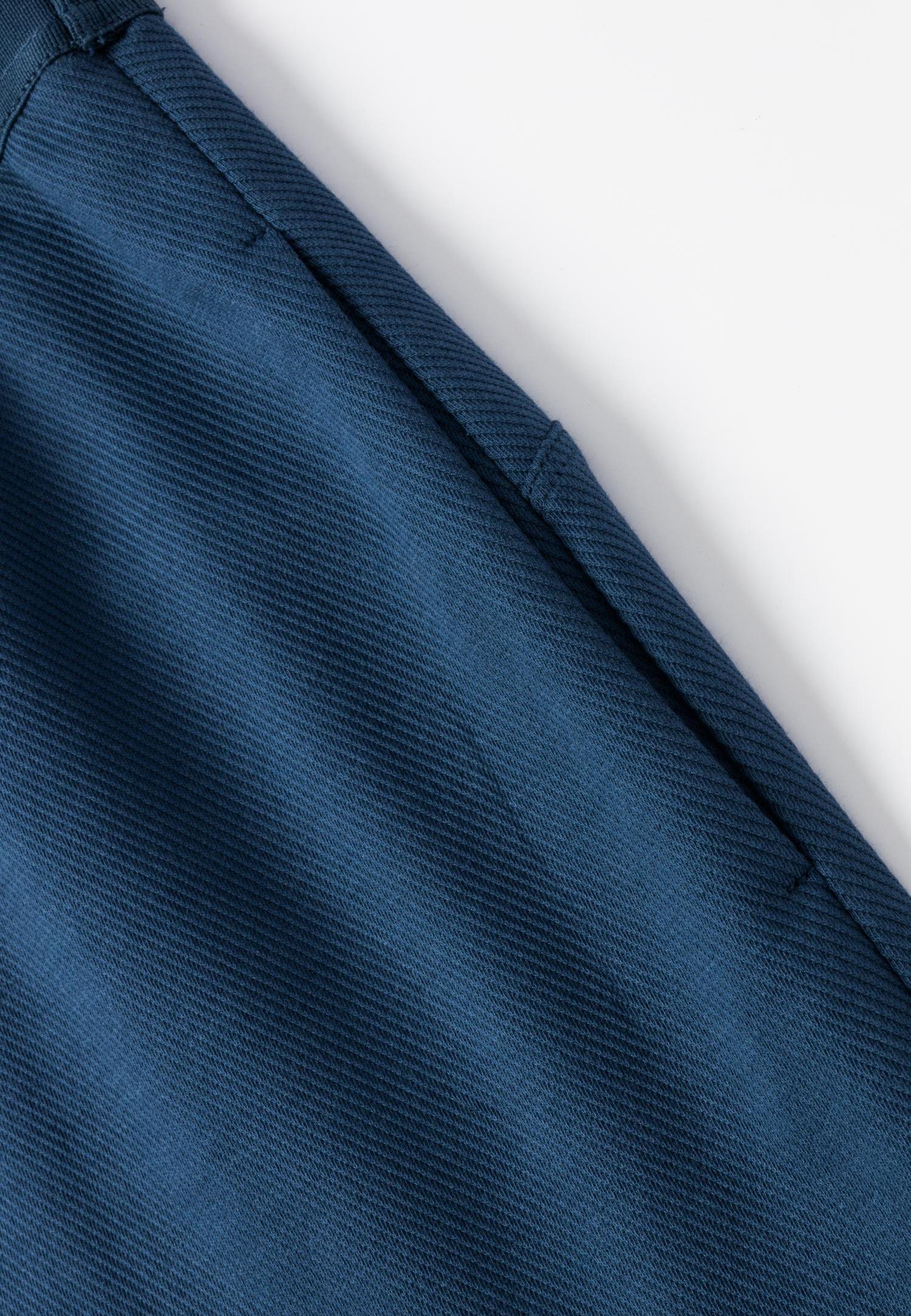 Everyday Tailored Shorts-Slate Blue