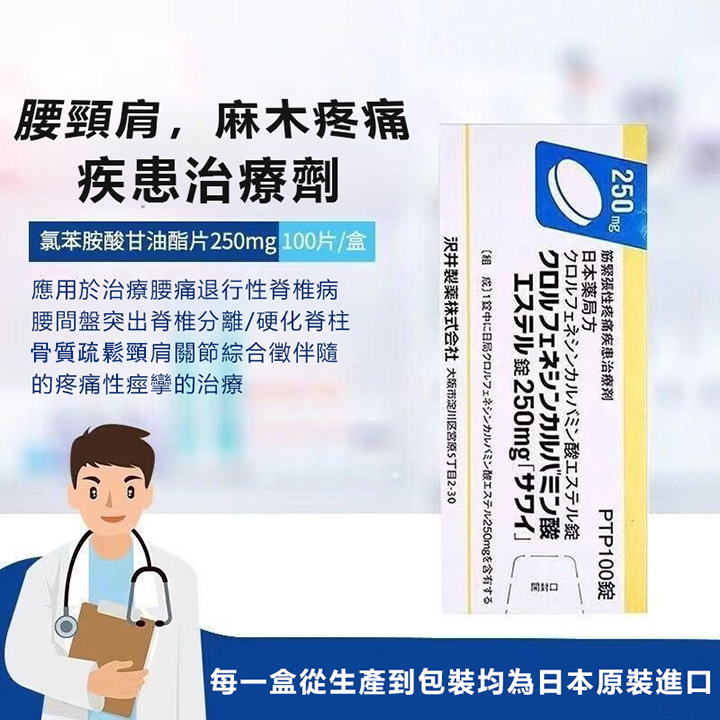 日本沢井筋骨疼痛疾患治療劑