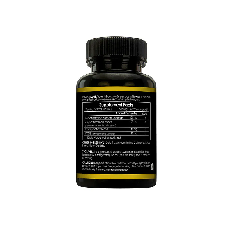 【 Spruce Nutrition 】NMN18000 NMN + AMPK + PS + PQQ 逆齡四合一｜逆齡抗老 + 保護心腦血管｜NMN18000 GOLDEN｜90 粒裝（美國原裝行貨）美國雲杉SPRUCE