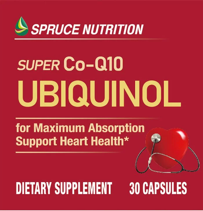 【 Spruce Nutrition 】強健心臟 還原型輔酶 Q10｜30 粒裝（美國原裝行貨）