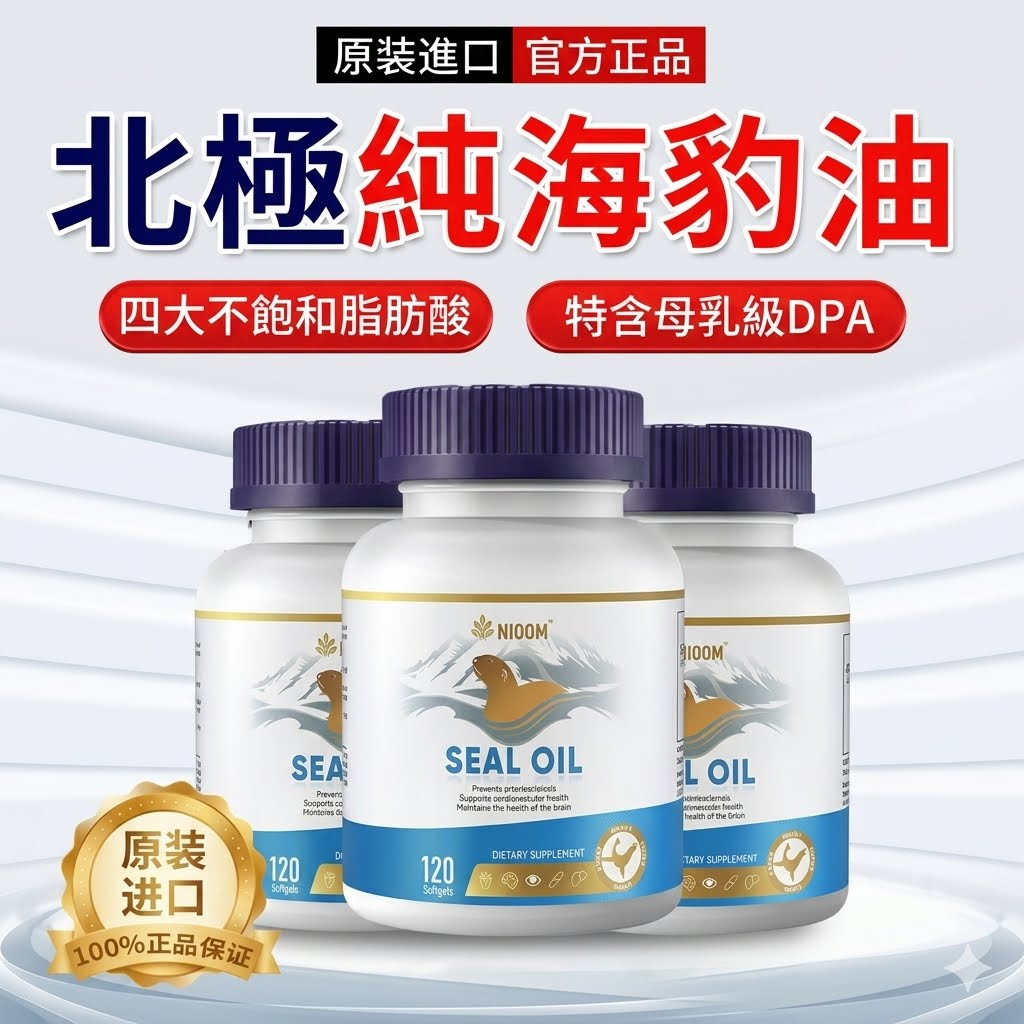 加拿大進口純北極海豹油軟膠囊