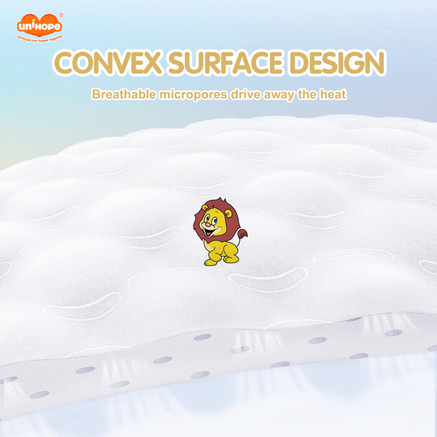 Unihope Natural Pro Baby Diapers Pants Ultra Thin Skin Friendly S/M/L/XL/XXL