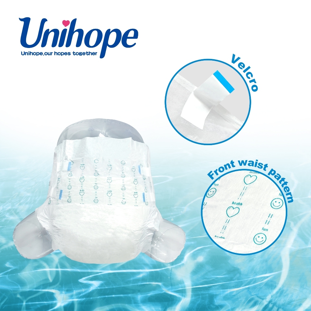 Unihope SAP Adult Diapers (Tape) - M/L/XL (10 Pcs )