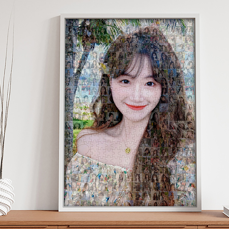 DIY 訂製拼圖——發圖訂製，送朋友、送親人、送情侶的最佳選擇（禮盒包裝，送相框）