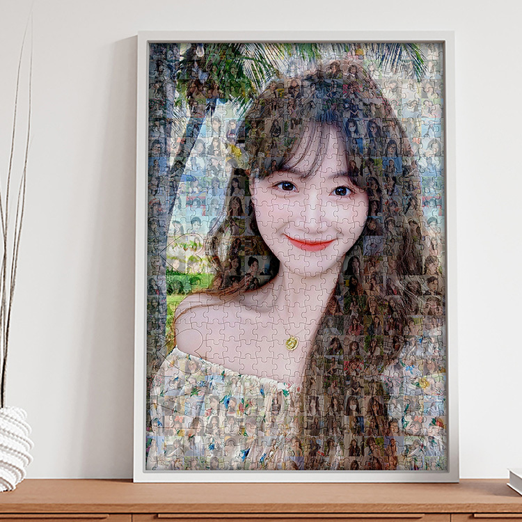 DIY 訂製拼圖——發圖訂製，送朋友、送親人、送情侶的最佳選擇（禮盒包裝，送相框）