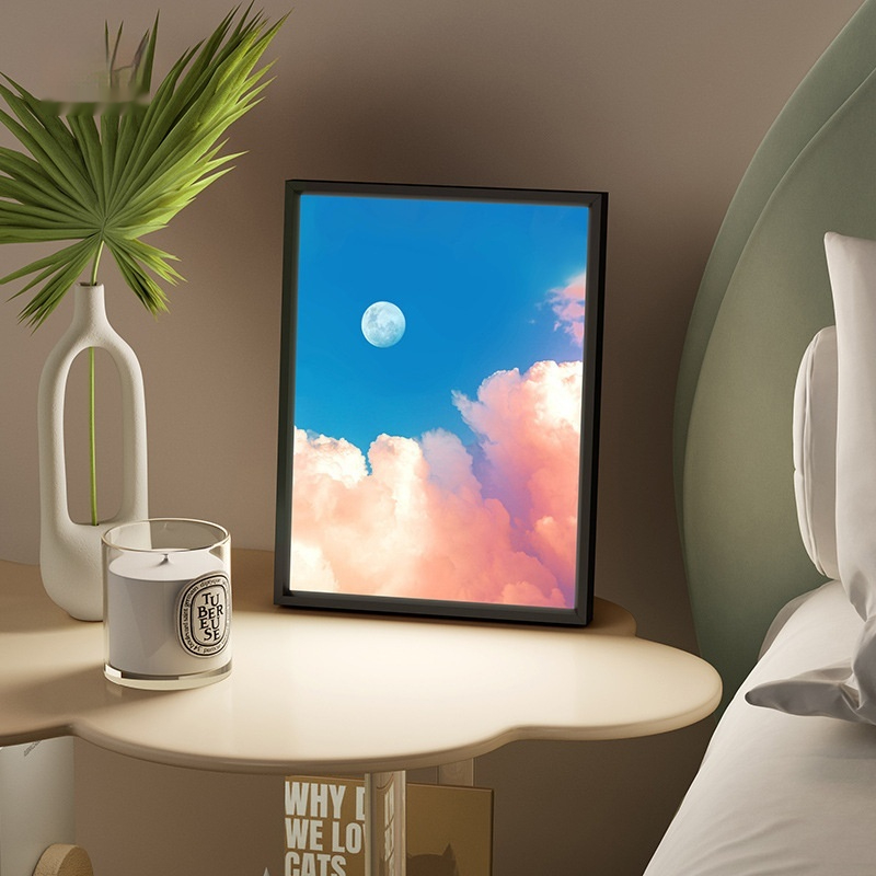 ⭐⭐⭐訂製鏡子藍牙音響燈光畫——情侶/風景照/全家福/寫真照，是畫，是音響！