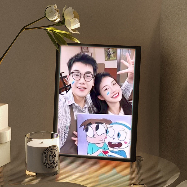 ⭐⭐⭐訂製音響燈光畫——情侶/風景照/全家福/寫真照，是畫，是音響！